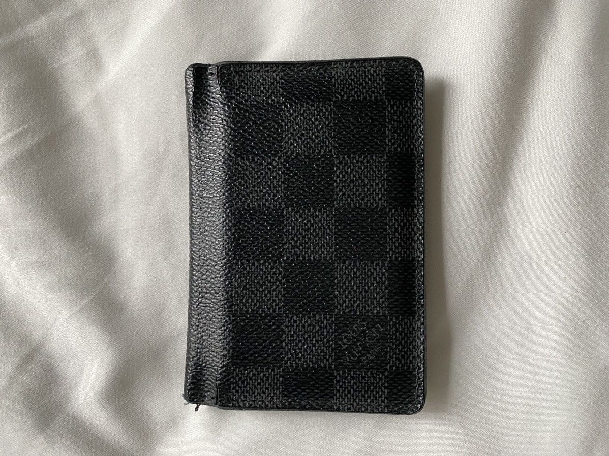 Louis Vuitton Pocket Organizer Damier Graphite Christopher Nemeth