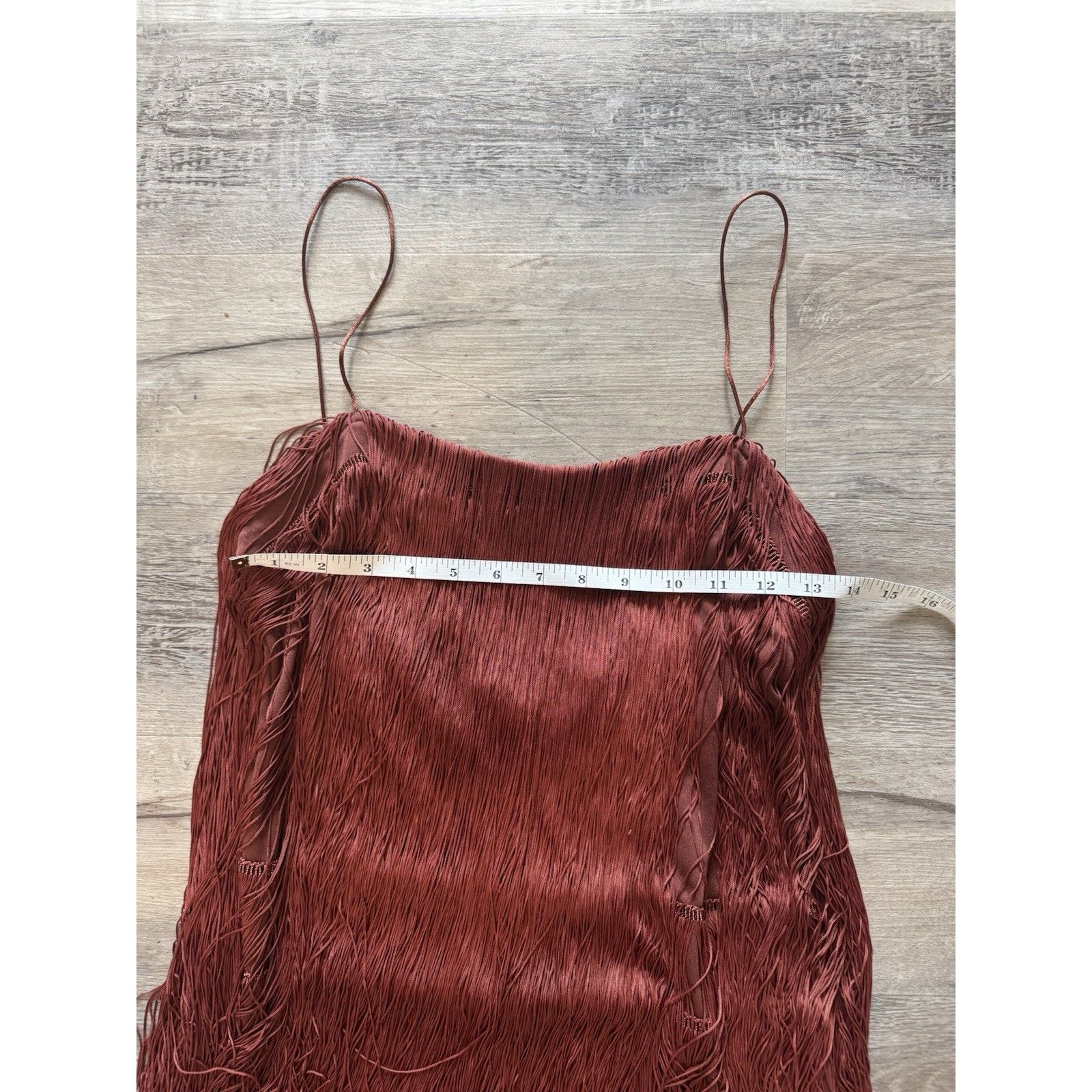 Zara zara strappy fringed dress - Size S - Worn once! Size S / US 4 / IT 40 - 6 Thumbnail