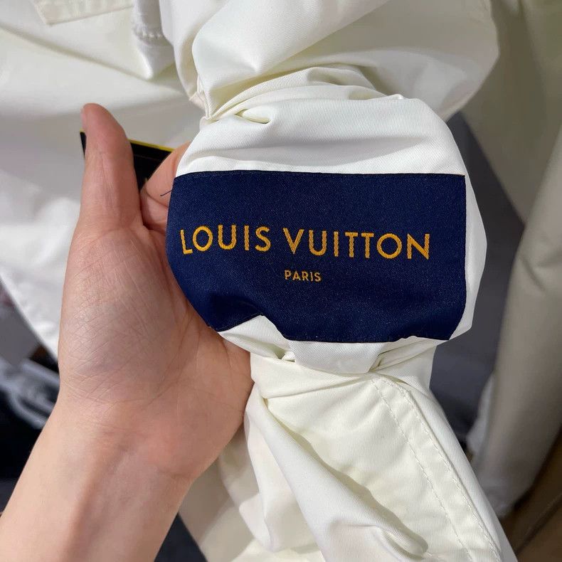 Louis Vuitton LOUIS VUITTON Reversible Jacket with White Logo jacket Size US XL / EU 56 / 4 - 6 Thumbnail