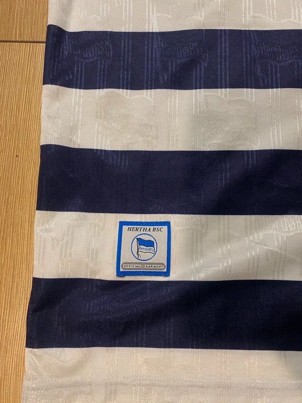 Adidas Hertha BSC 1997-98 Home Shirt XL Adidas Vintage Size US XL / EU 56 / 4 - 3 Thumbnail