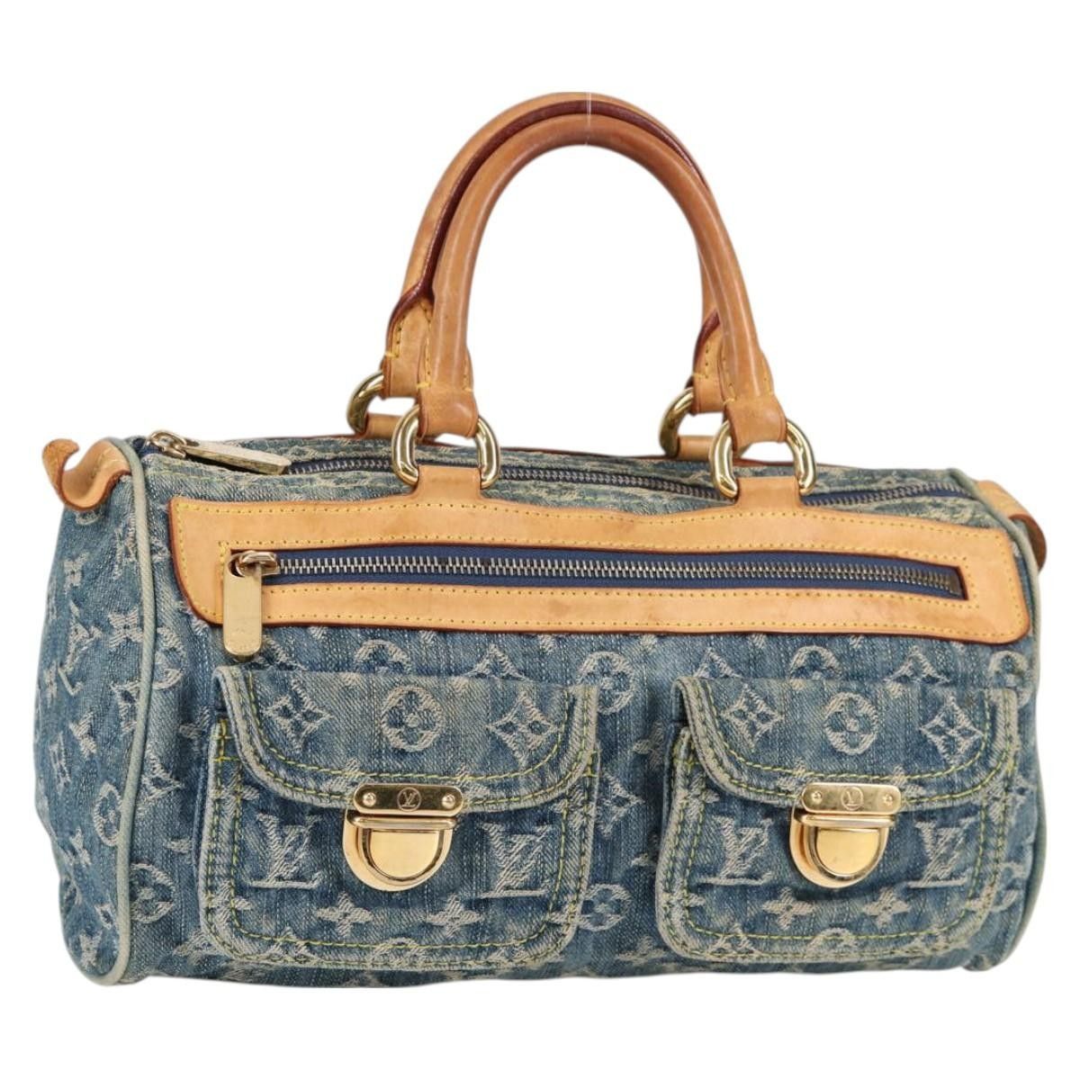 Louis Vuitton Louis Vuitton Neo Speedy Bag Denim Size ONE SIZE - 1 Thumbnail