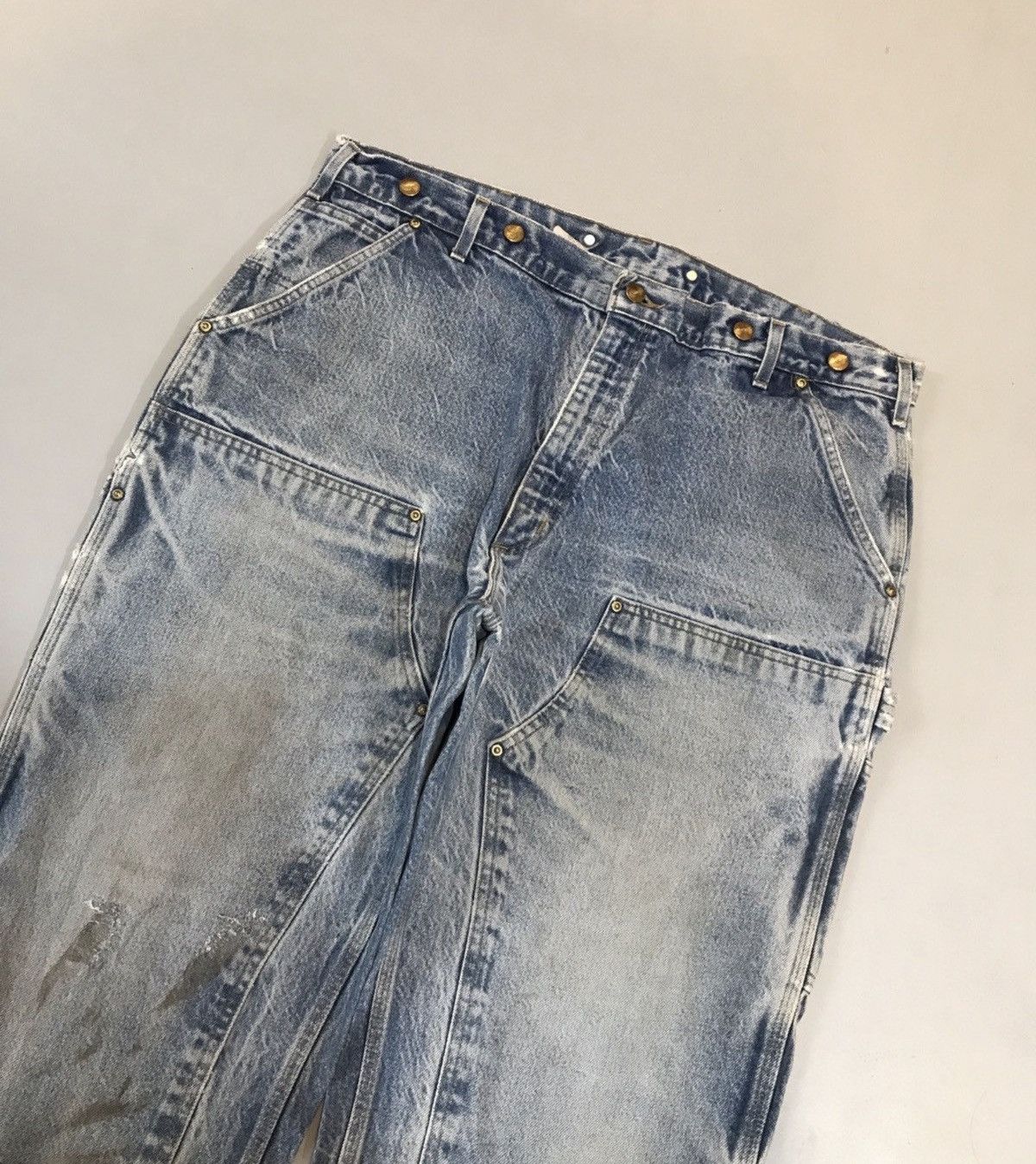 Carhartt Vintage carhartt b136 dst double knee denim Size US 40 / EU 56 - 3 Thumbnail