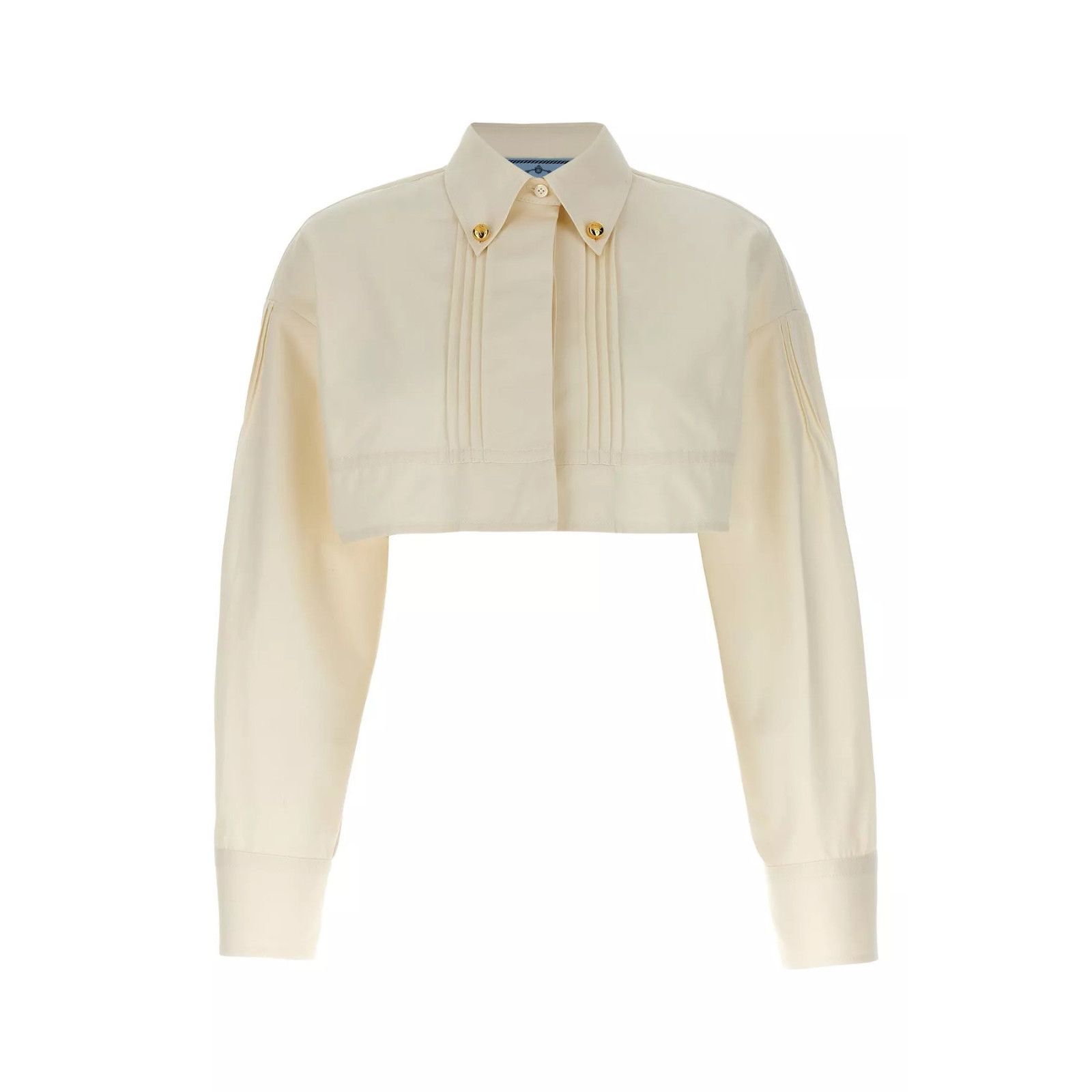PRADA Ivory Cropped Jacket New