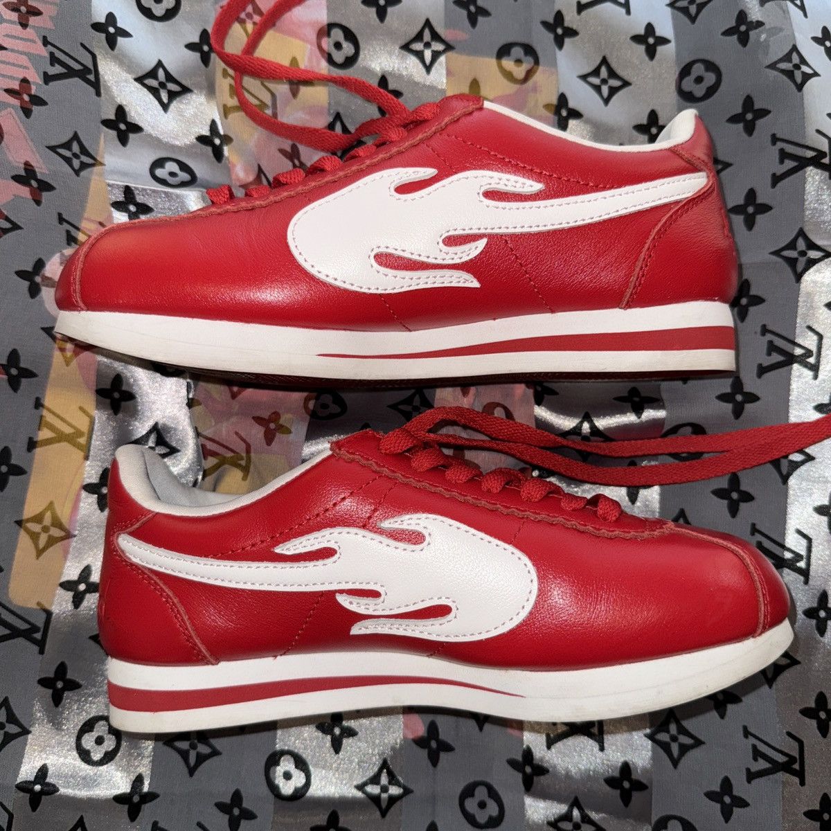 4HUNNID YG 4Hunnid The Flame Block Runner – Size 5 – Rare Like New Size US 5 / EU 37 - 2 Thumbnail
