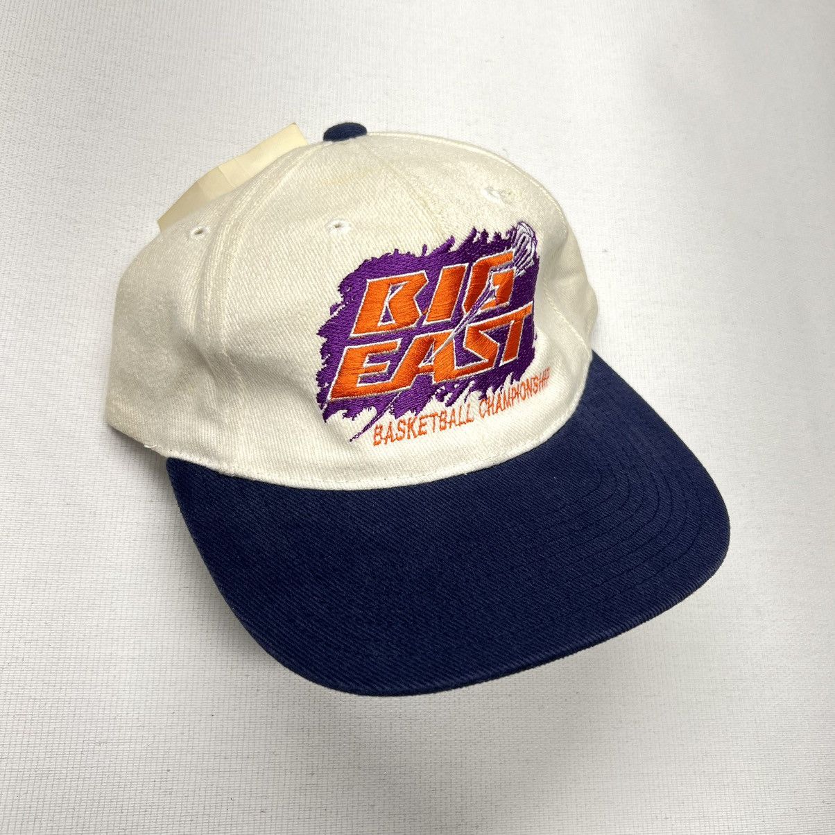 NCAA × Vintage Big East Championship Hat Cap Blue Basketball NCAA 90s Size ONE SIZE - 1 Thumbnail
