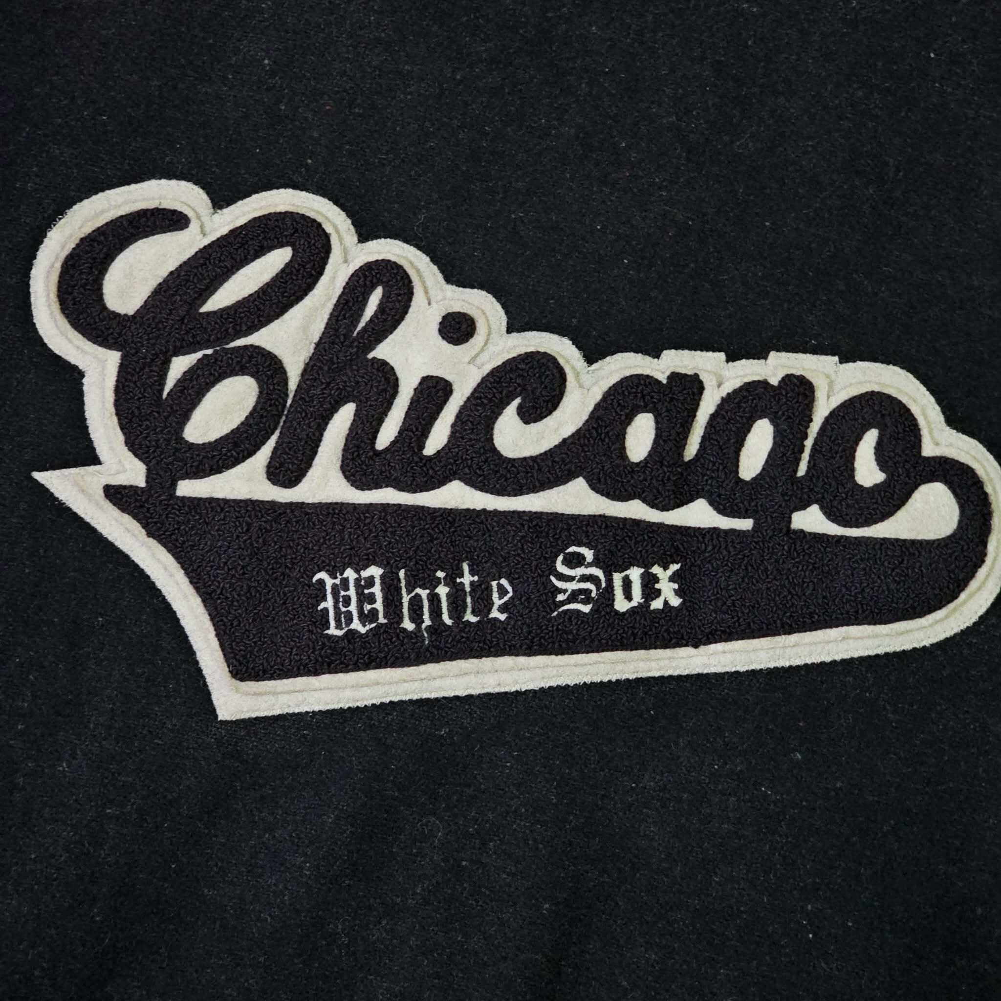 MLB Chicago White Sox Vintage 80s Felco Varsity Jacket Size US XL / EU 56 / 4 - 9 Thumbnail
