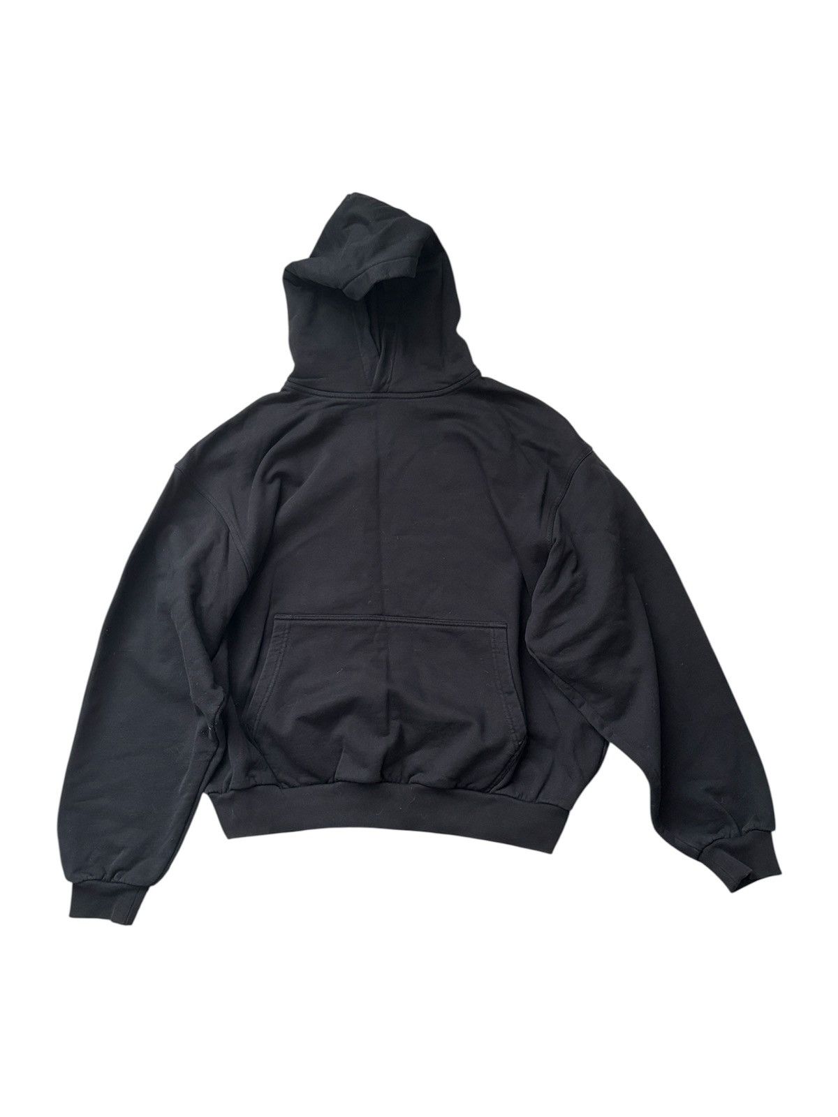 Vintage Black blank heavy hoodie Size US L / EU 52-54 / 3 - 1 Thumbnail