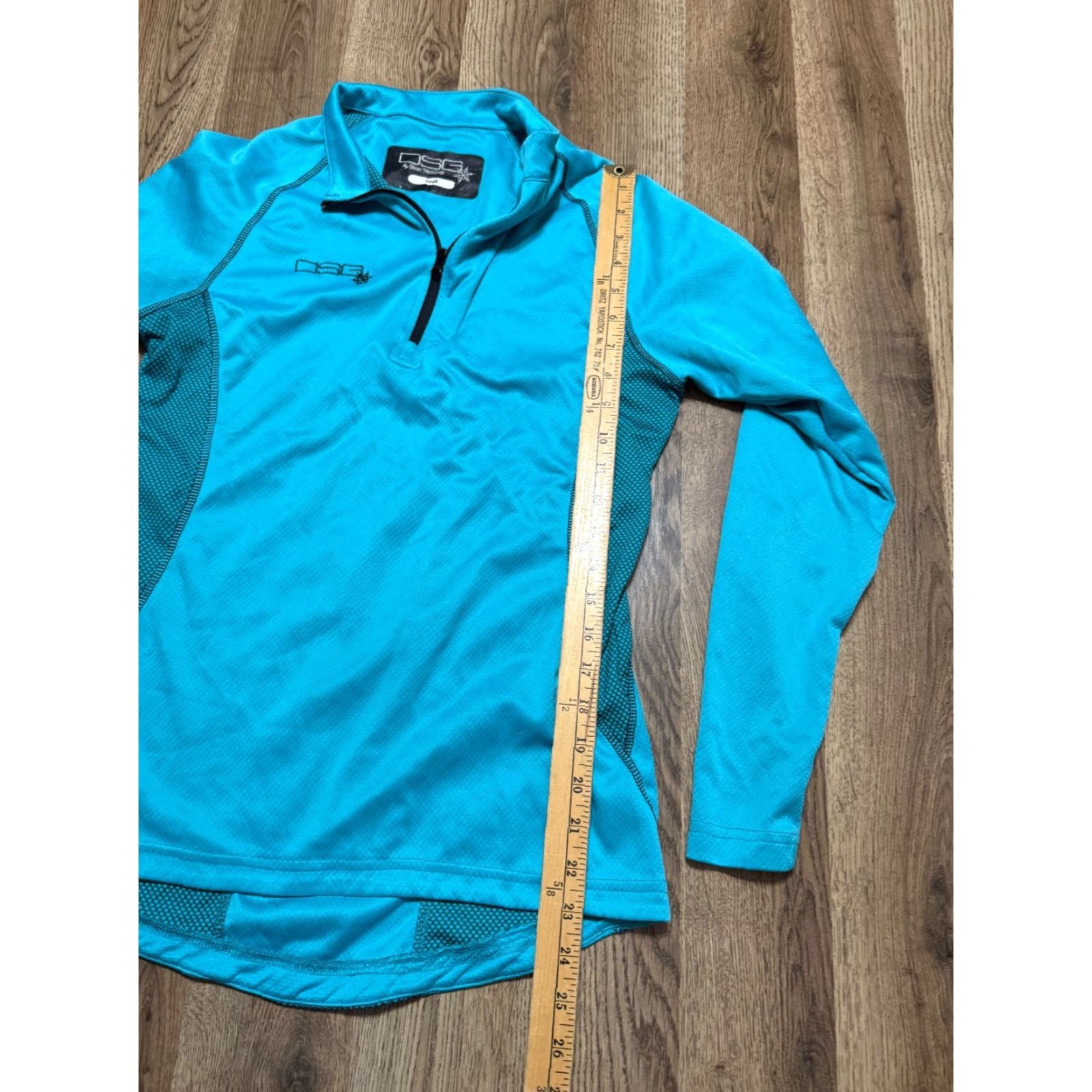 Vintage DSG Shirt Women's Small Blue 1/4 Zip Long Sleeve Outerwear Casual Modern Basic Vintage No Size S / US 4 / IT 40 - 7 Thumbnail