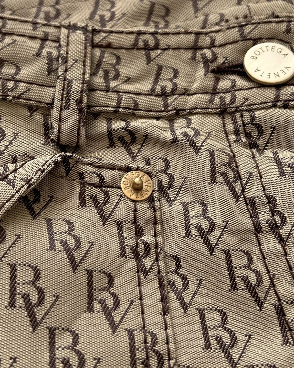 Bottega Veneta BOTTEGA VENETA MONOGRAM TROUSERS Size 26" / US 2 / IT 38 - 5 Thumbnail