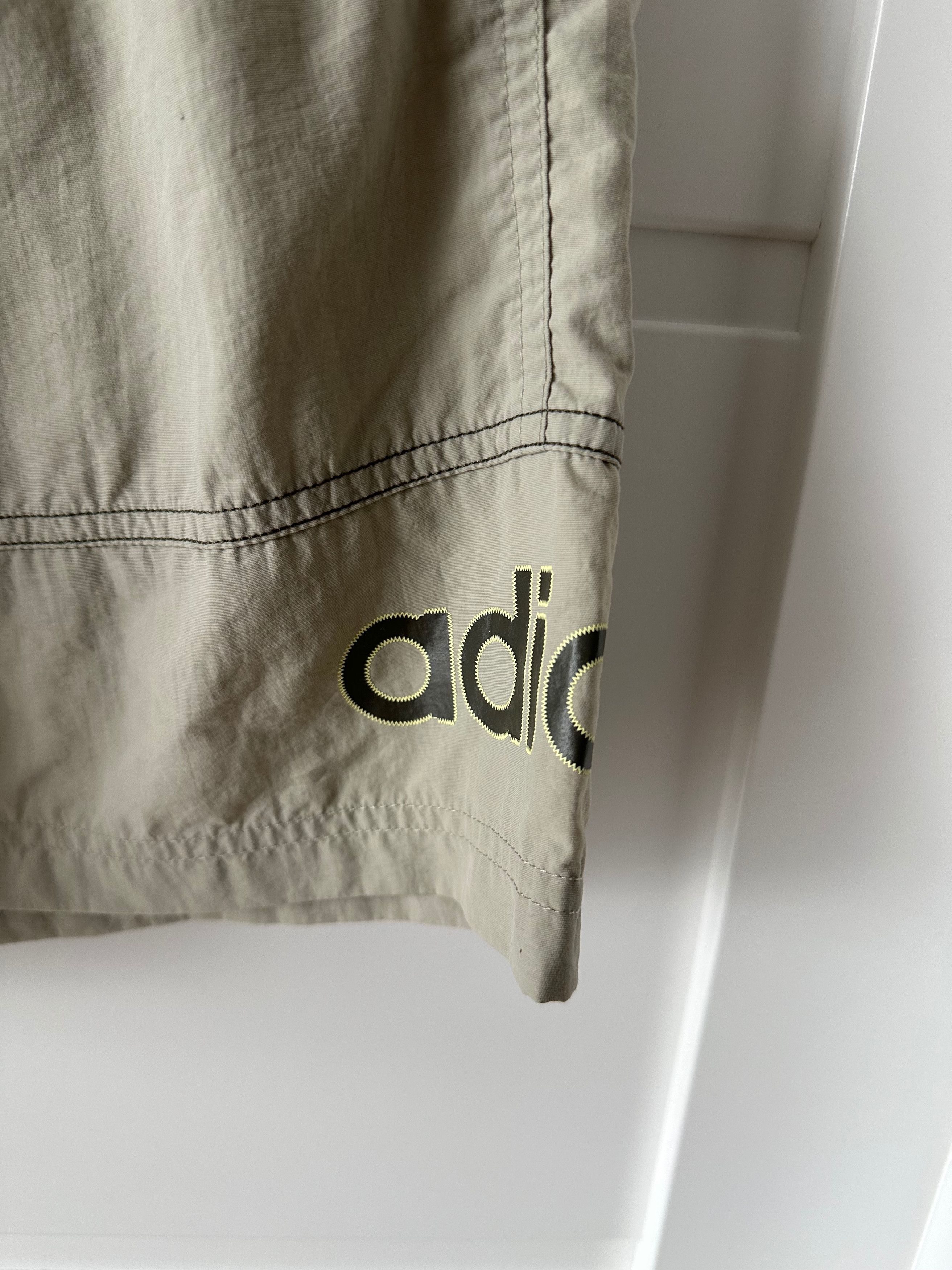Adidas 00's Adidas swim shorts nylon vintage big logo Size US 32 / EU 48 - 2 Thumbnail