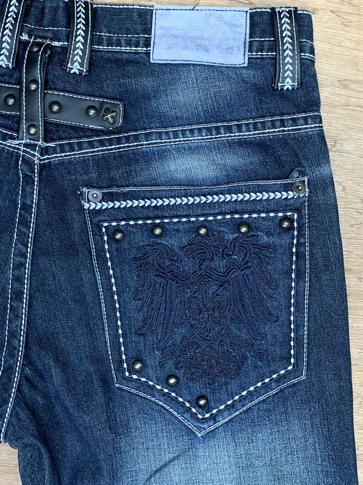 Other Black Carpet Baggy Denim Pants Size US 34 / EU 50 - 17 Thumbnail