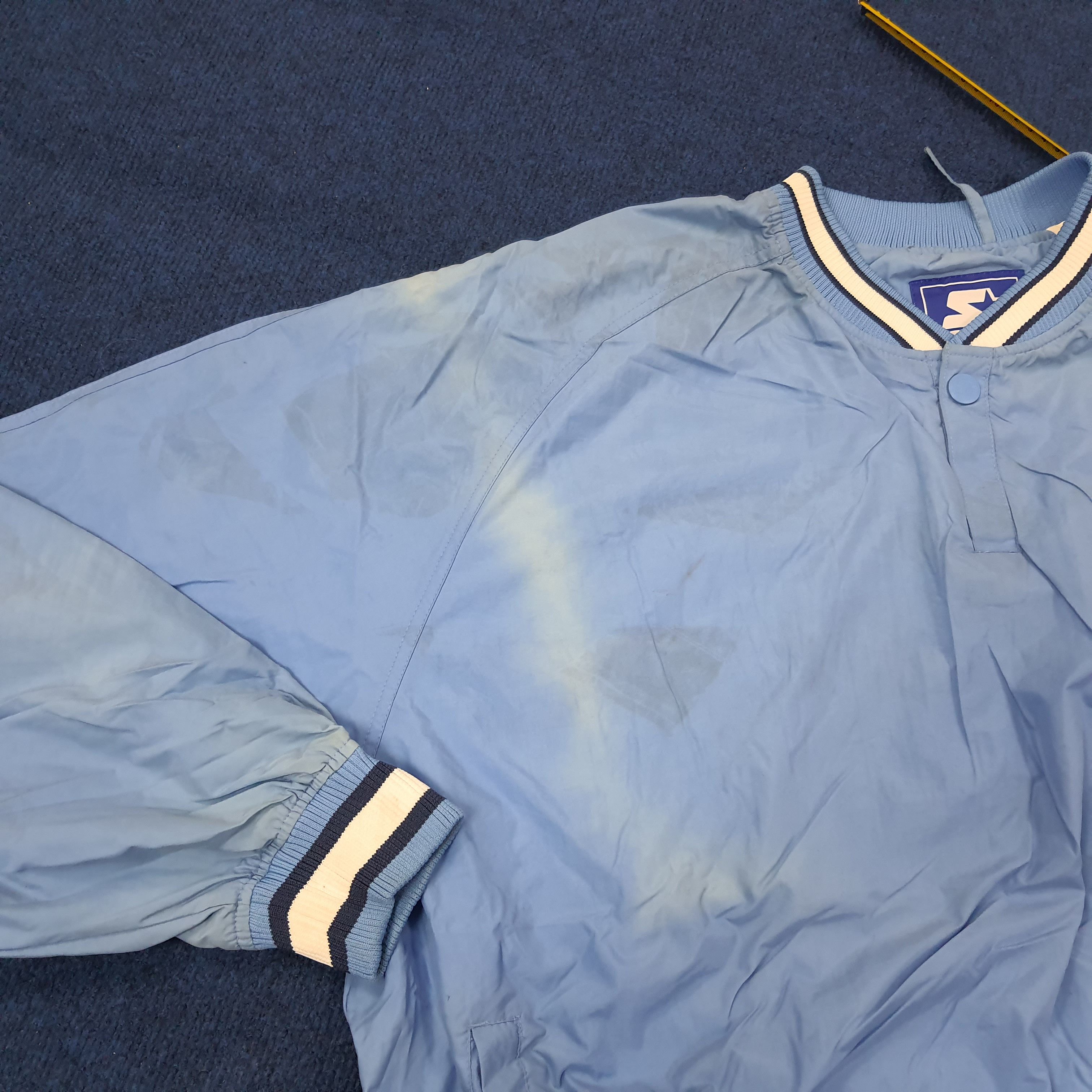 Starter Vintage Starter Carolina Tar Heels NBA Sweatshirt C255N2 Size US XL / EU 56 / 4 - 13 Thumbnail