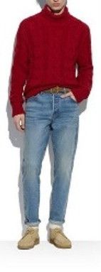 Tom Ford o1loc1c0724 KRL005 Turtleneck Sweater in Red Size US M / EU 48-50 / 2 - 2 Thumbnail