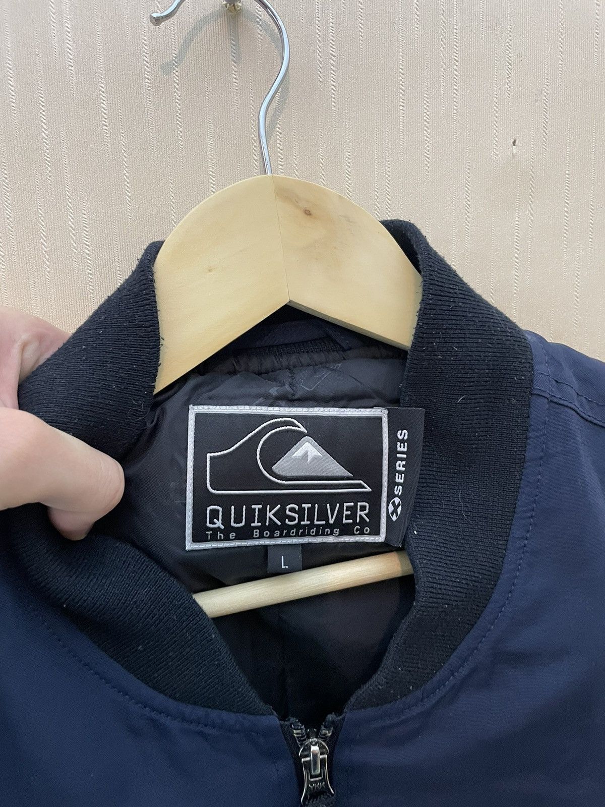 Quiksilver × Vintage Quiksilver vintage y2k nylone vest Size US L / EU 52-54 / 3 - 7 Thumbnail