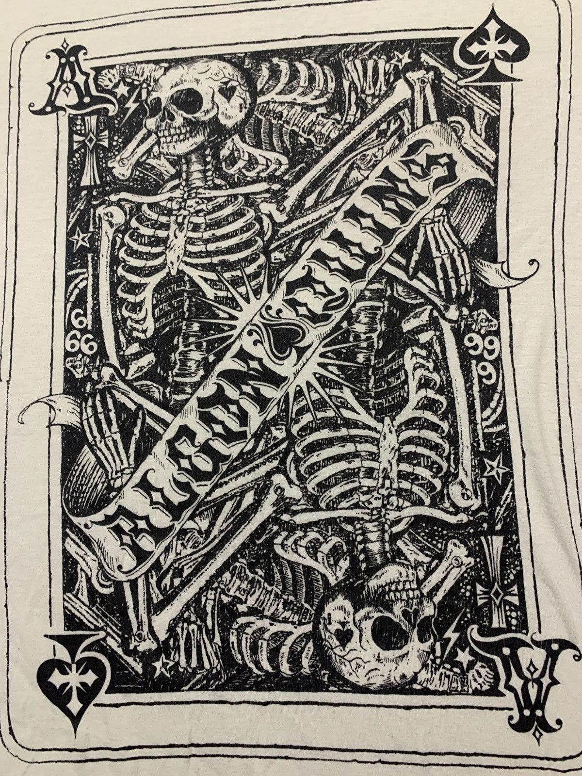 Hysteric Glamour Algonquins Japanese Punk Vkei Skeleton Shirt Size US M / EU 48-50 / 2 - 6 Thumbnail