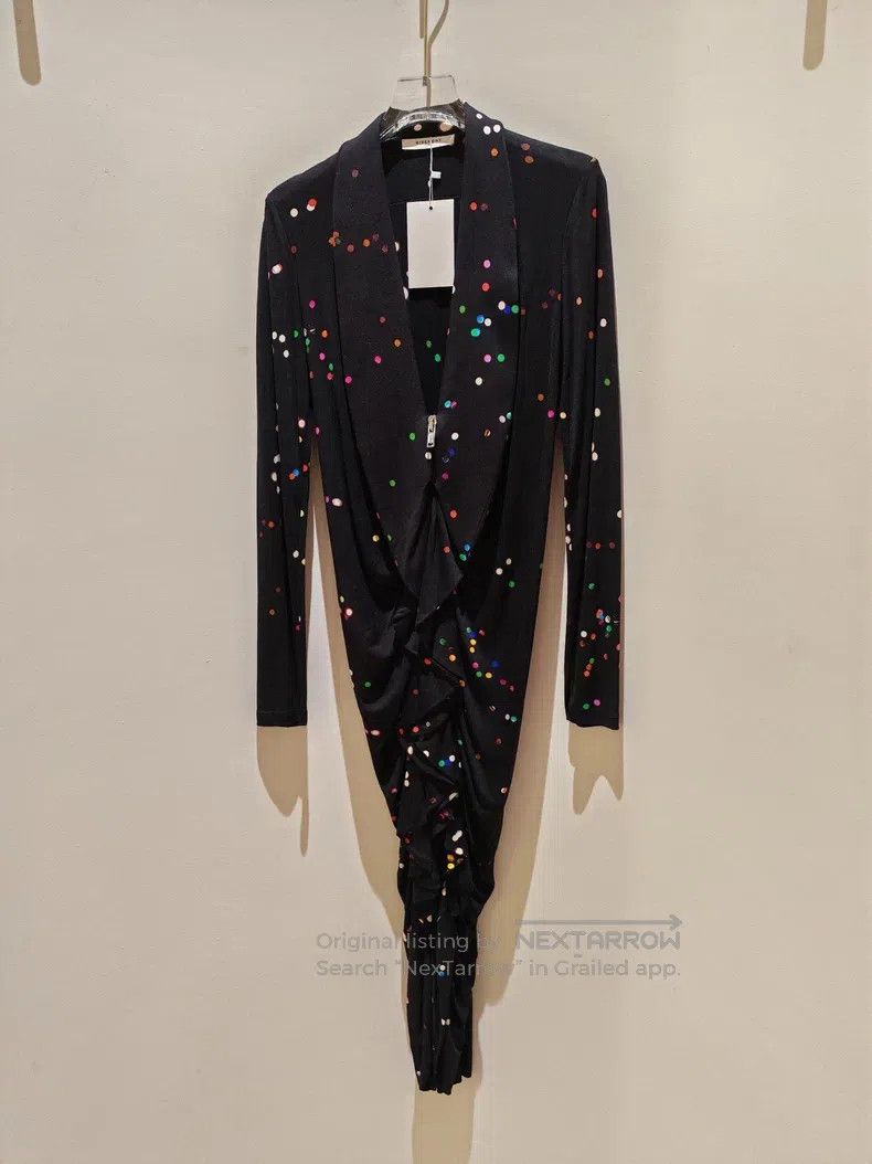 Givenchy Givenchy Colorful Polka Dot High Density Knit Long Sleeve Size M / US 6-8 / IT 42-44 - 1 Thumbnail