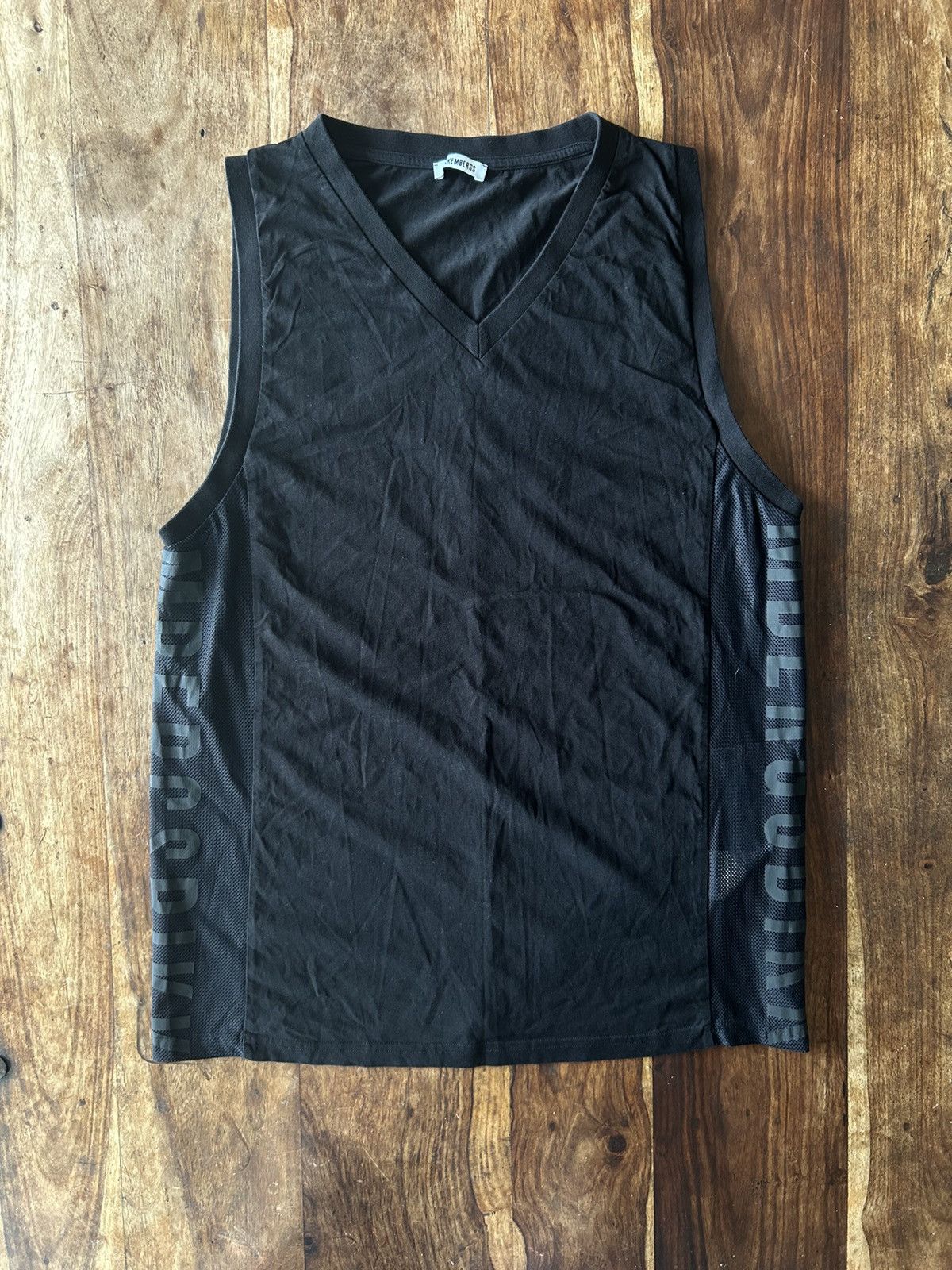 Dirk Bikkembergs Vintage Dirk Bikkembergs Weightlifting Sports Vest Black Size US M / EU 48-50 / 2 - 1 Thumbnail