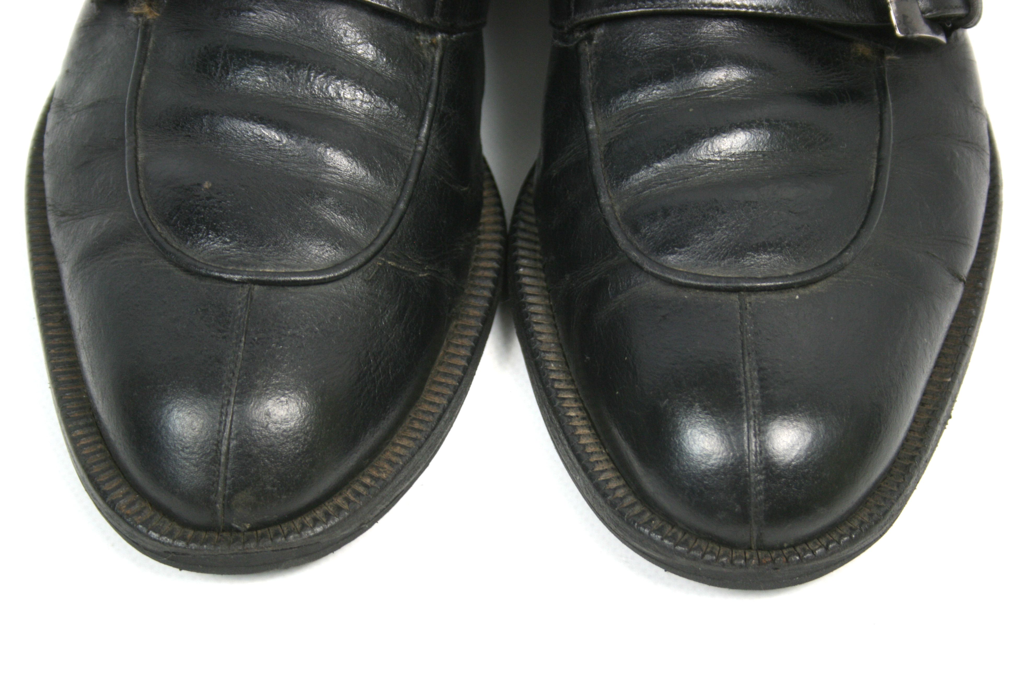 Salvatore Ferragamo Monk Double Strap Leather Shoes Size US 8 / EU 41 - 5 Thumbnail