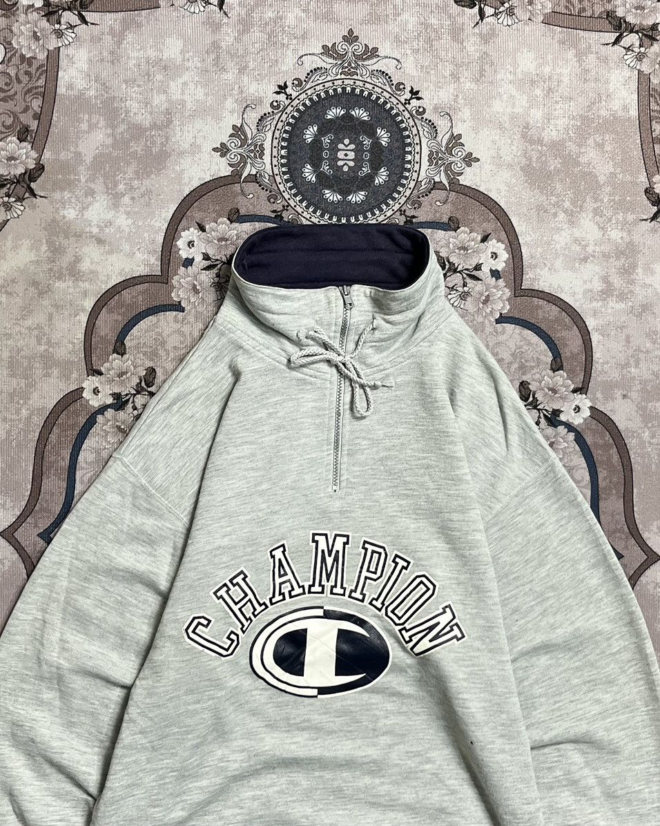 Champion Champion Halfzip Sweatshirt Size US XXL / EU 58 / 5 - 3 Thumbnail