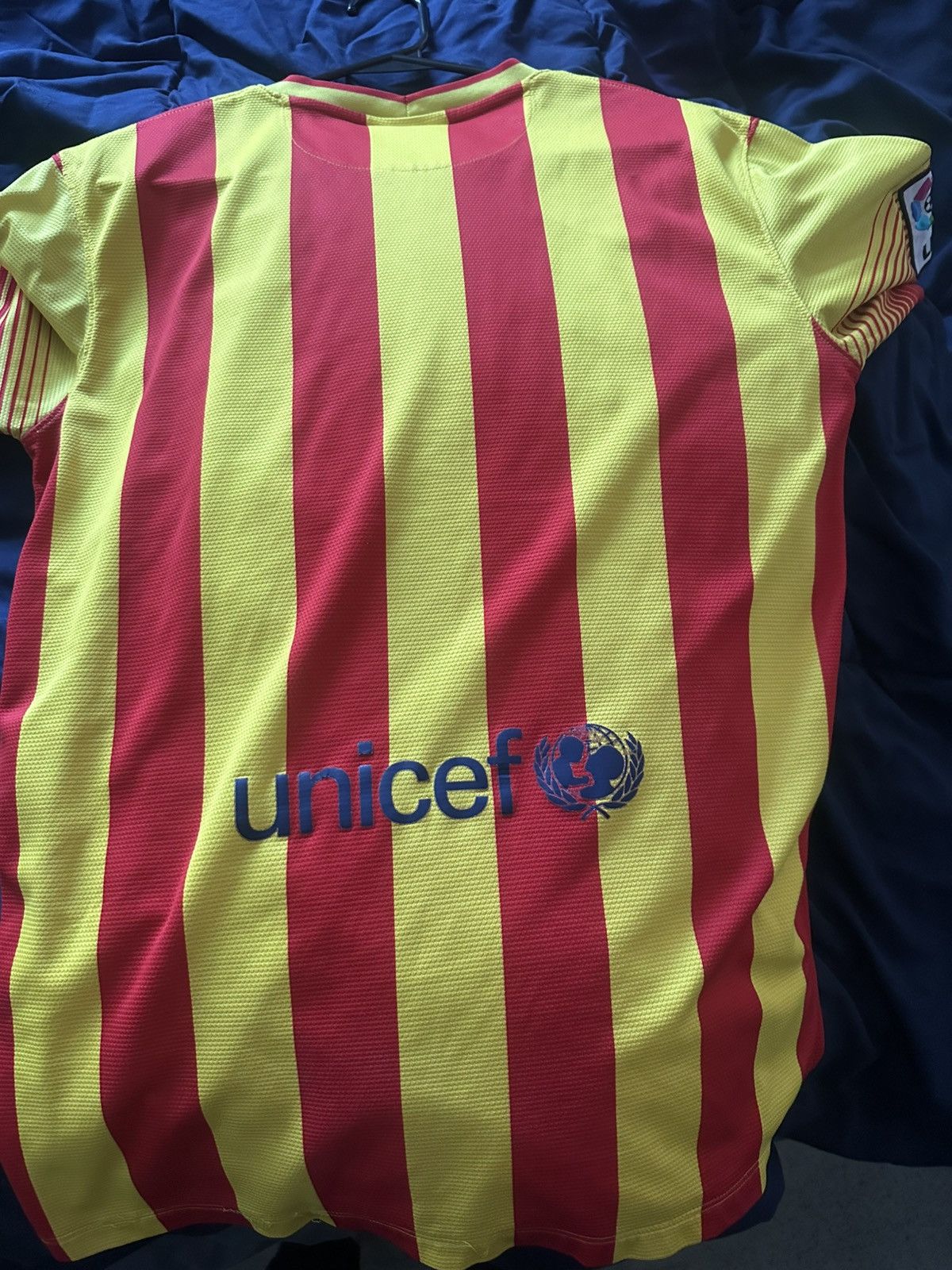 Nike × Vintage 2013-2014 FC Barcelona Away Jersey Size US M / EU 48-50 / 2 - 6 Thumbnail
