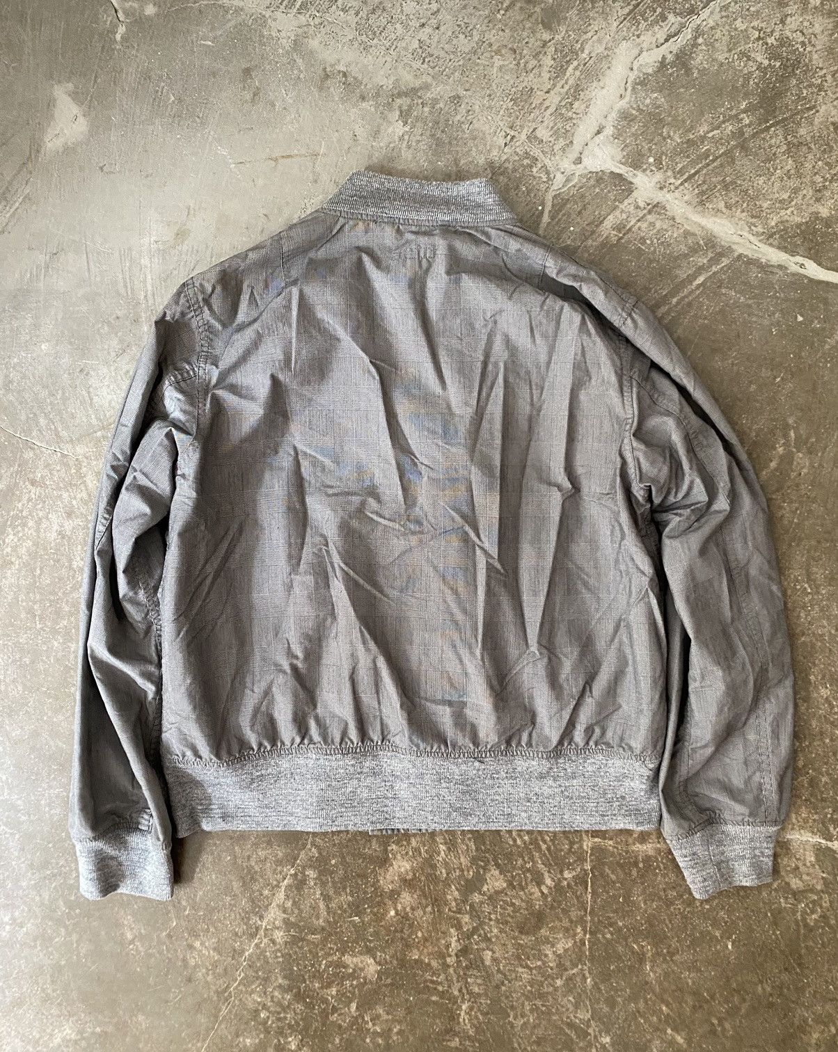 Engineered Garments Engineered Garments Grey Check Bomber Jacket Kapital Needles Size US L / EU 52-54 / 3 - 5 Thumbnail