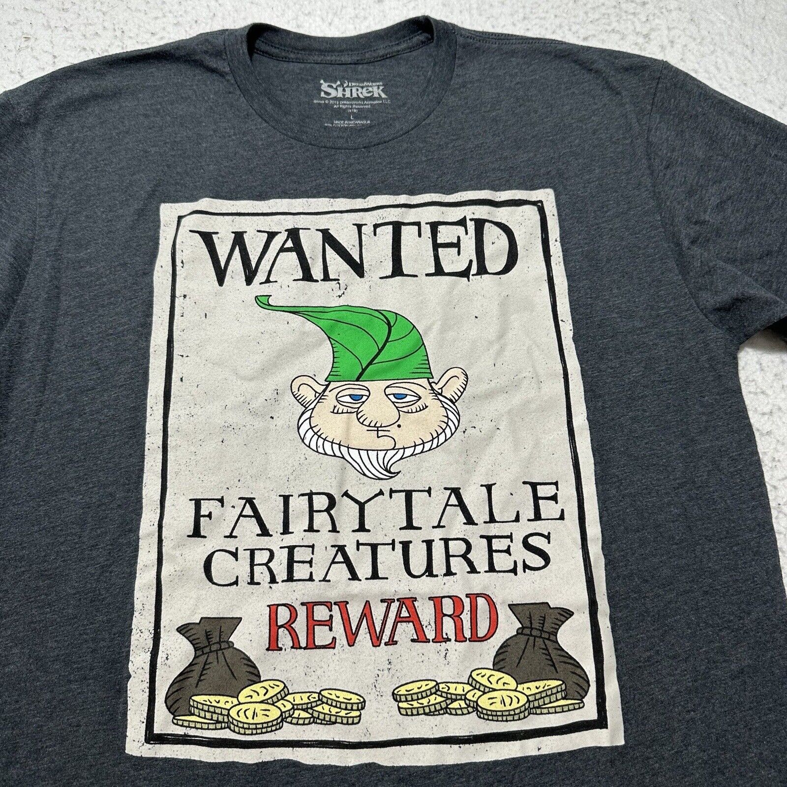 Other DreamWorks Shrek Large Fairytale Creatures Reward TShirt | Grailed