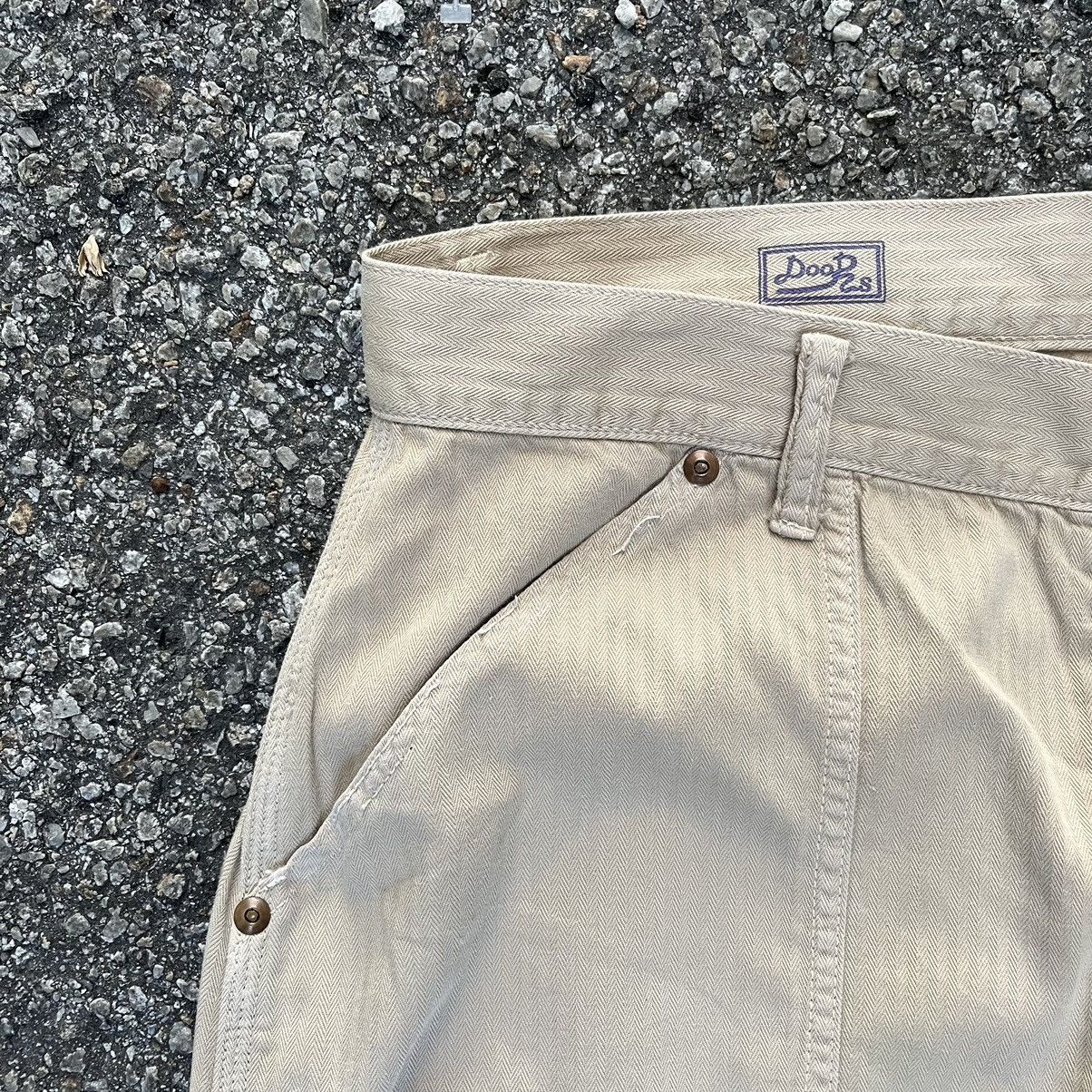 URBAN RESEARCH DOORS HBT Fatigue Urban Research Doors Baker Pants Buckle Back Size US 32 / EU 48 - 4 Thumbnail