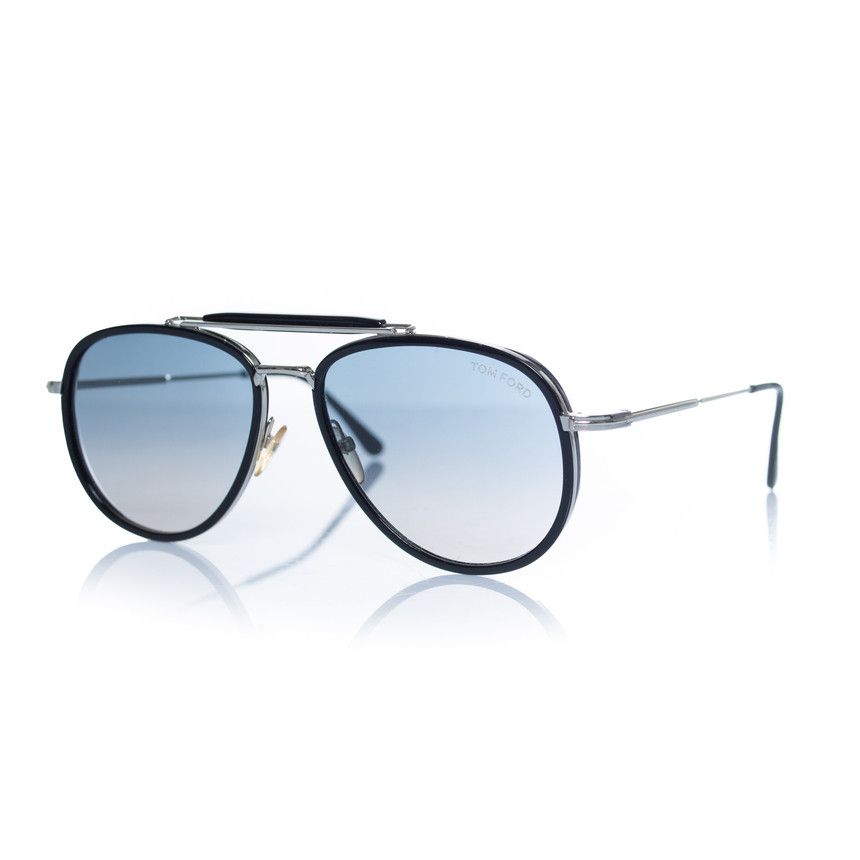 Tom Ford Tom Ford, black metal Tripp aviator sunglasses Size ONE SIZE - 1 Thumbnail