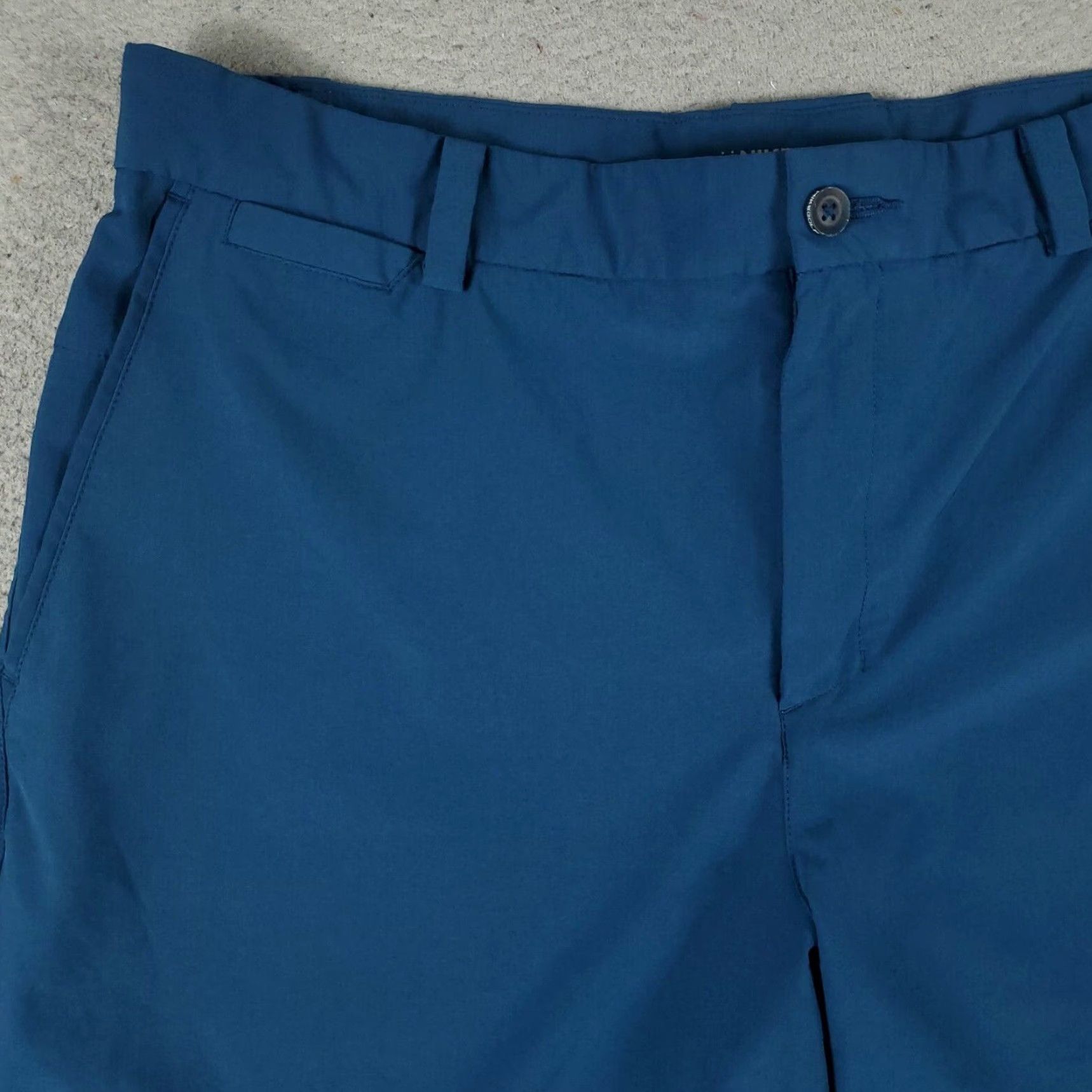 Nike Nike Shorts Mens Size 34 Blue Golf Dri Fit Casual Flat Front Chino Size US 34 / EU 50 - 2 Thumbnail