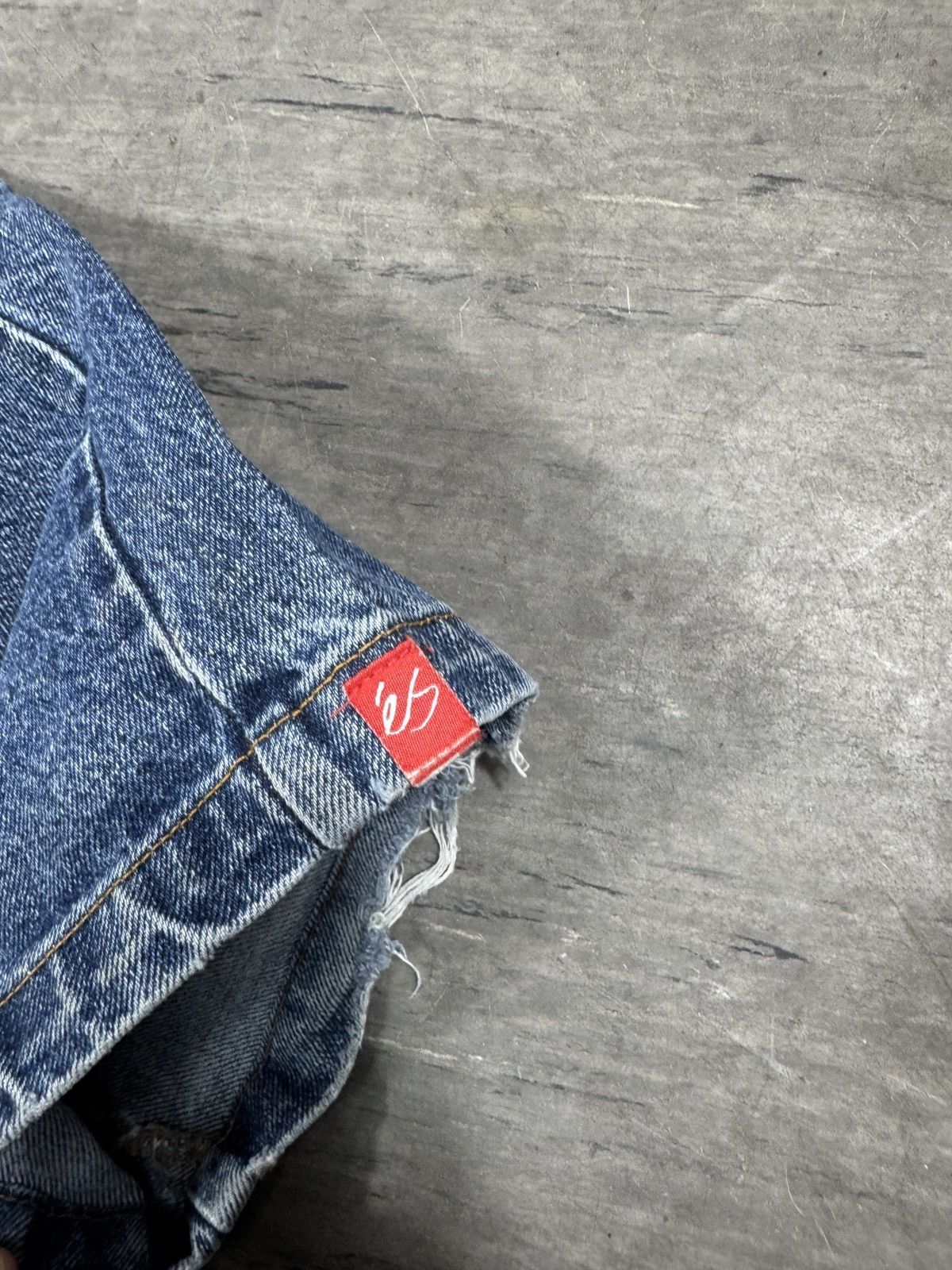 Vintage ᶠᵃⁿᶜʸᵍᵘʸ Vintage Baggy Washed Denim Jeans Wide leg Y2K Size US 34 / EU 50 - 10 Thumbnail