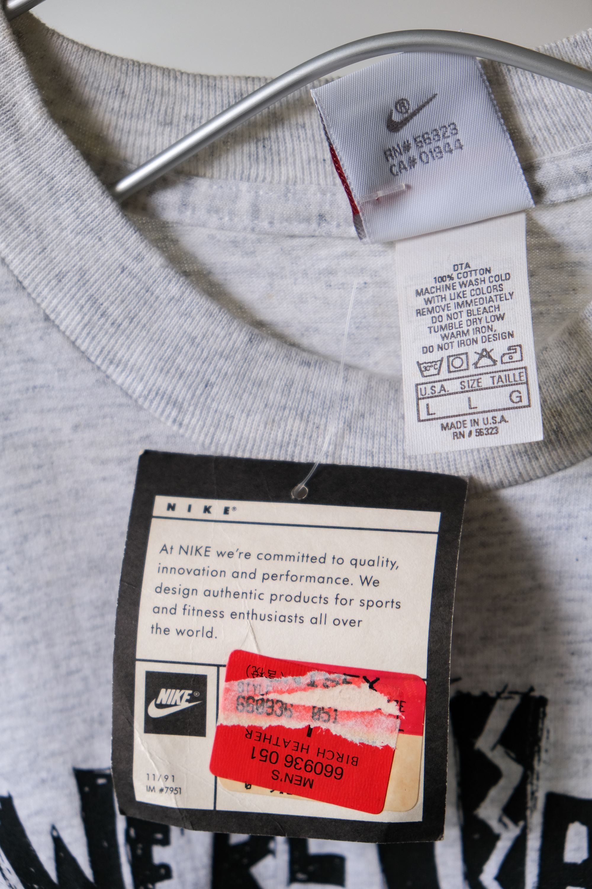 Nike Nike 90’s Michael Jordan Bob Marley Tee Deadstock Size US L / EU 52-54 / 3 - 3 Thumbnail