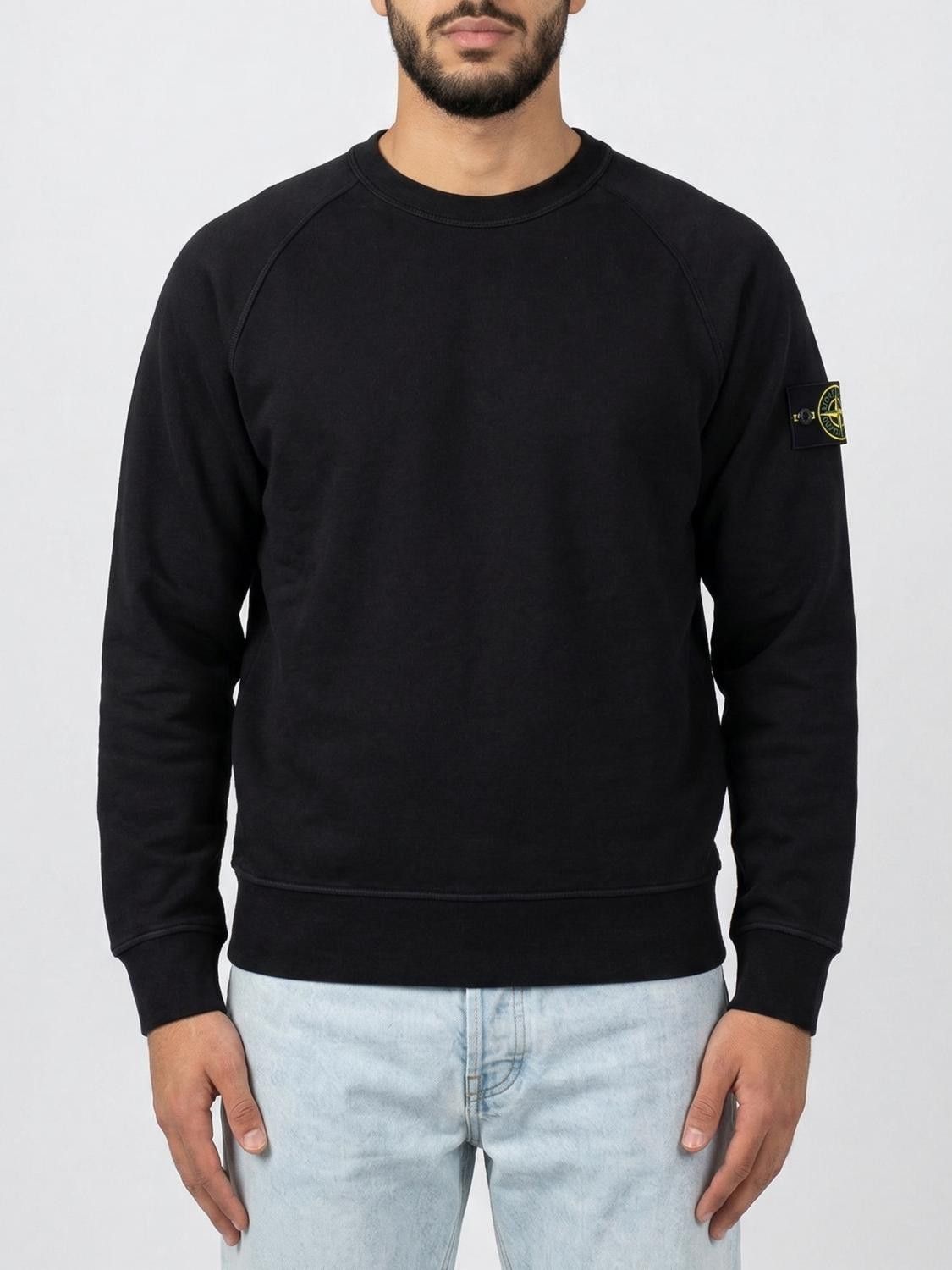 Stone Island Stone Island Sweatshirt Men Black Size US XL / EU 56 / 4 - 1 Thumbnail