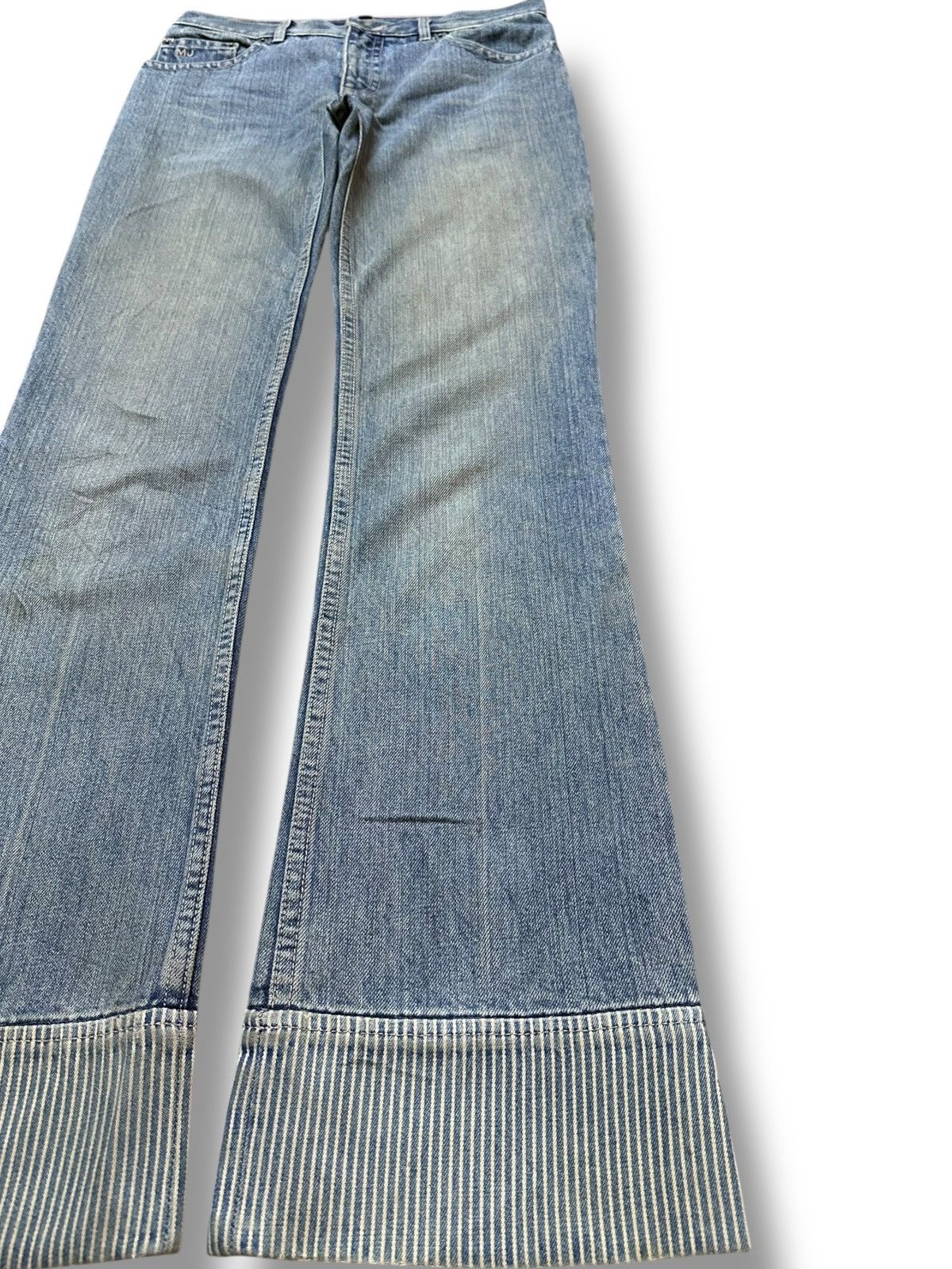 Marc Jacobs Vintage Marc Jacobs Flare Mudwash Avant Garde Denim Size US 28 / EU 44 - 5 Thumbnail