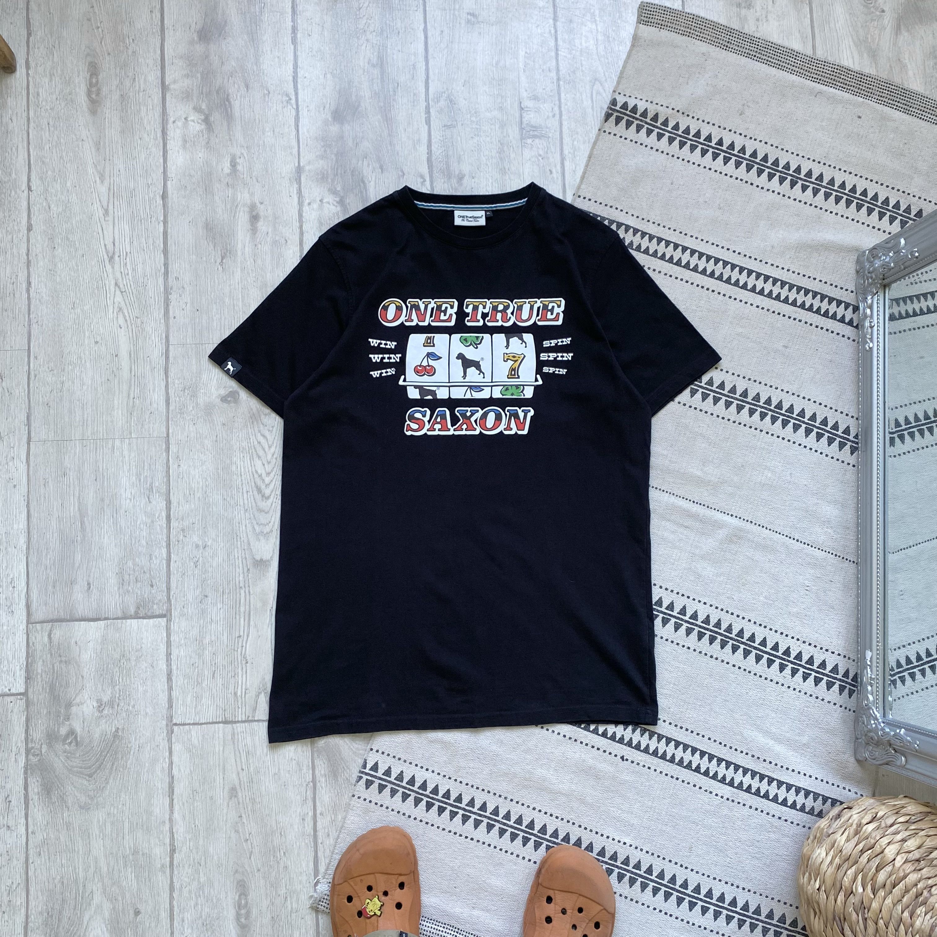Other UK UK Casual One True Saxon tee big logo Weekend Offender Size US L / EU 52-54 / 3 - 1 Thumbnail