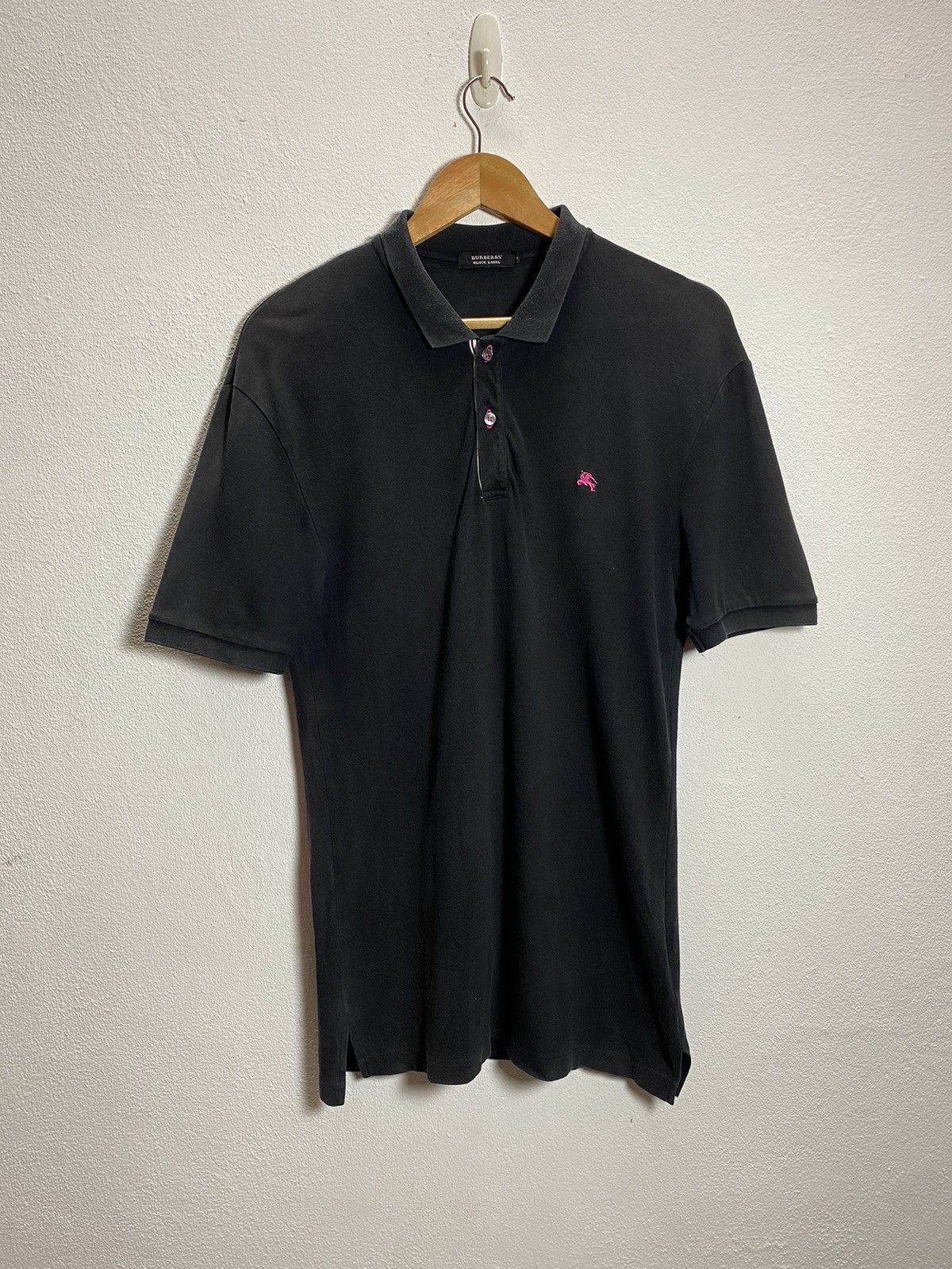 Burberry BURBERRY BLACK LABEL POLOS SHIRT BLACK Size US S / EU 44-46 / 1 - 1 Thumbnail