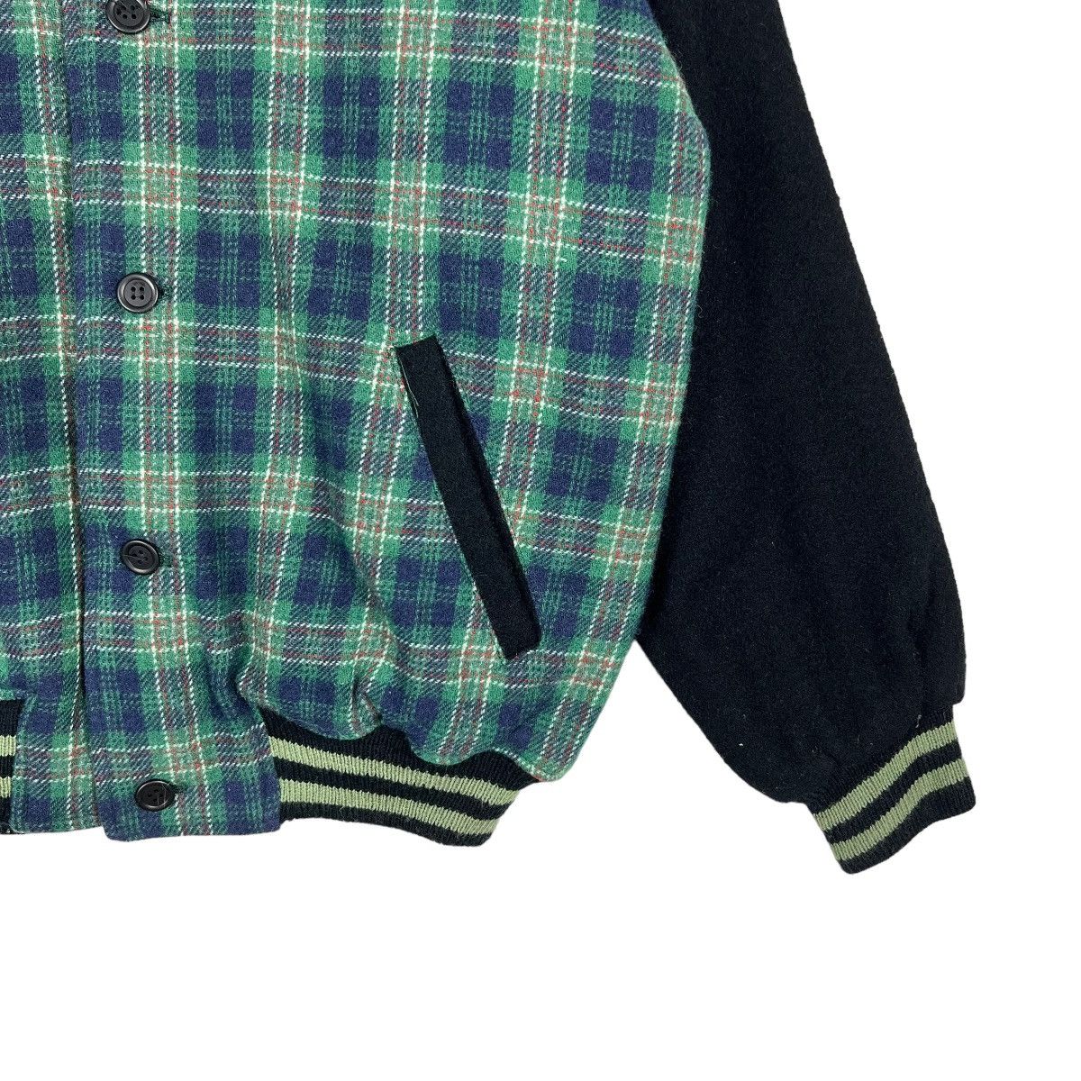 Japanese Brand 🔥 CABIN TARTAN PLAID BOMBER JACKET Size US L / EU 52-54 / 3 - 5 Thumbnail