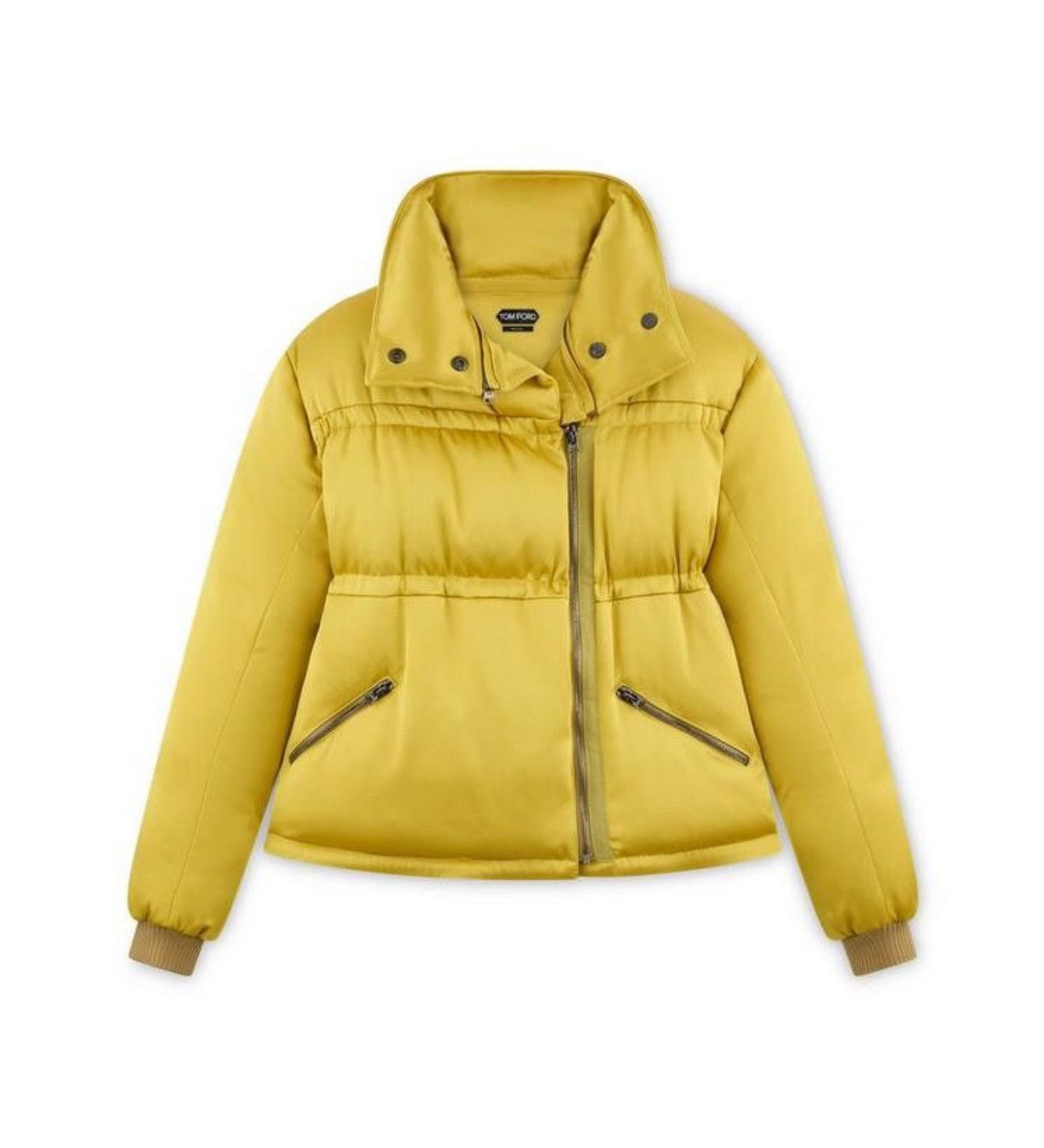 Tom Ford 01w1db10623 Down Jacket in Yellow Size XS / US 0-2 / IT 36-38 - 1 Thumbnail