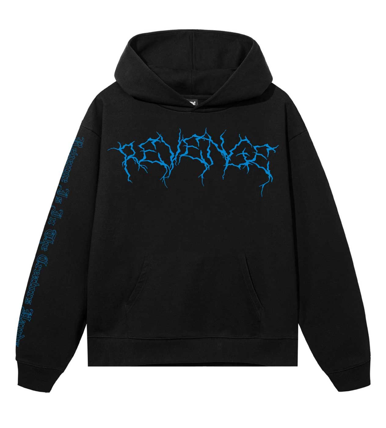 Xxxtentacion Lightning Heartbreak Hoodie Black/Blue