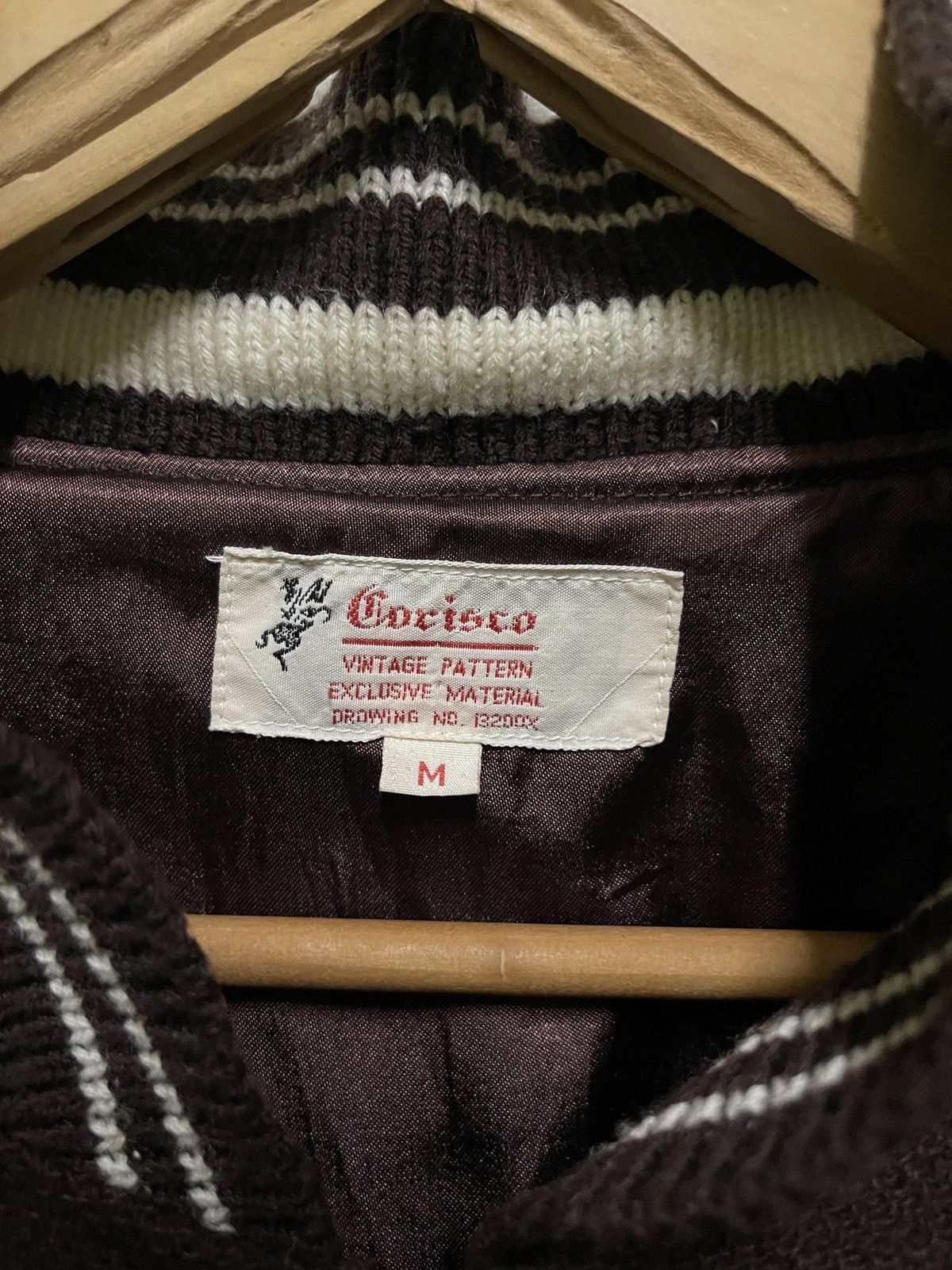 Japanese Brand Corisco Wool Varsity Jacket Size US M / EU 48-50 / 2 - 9 Thumbnail