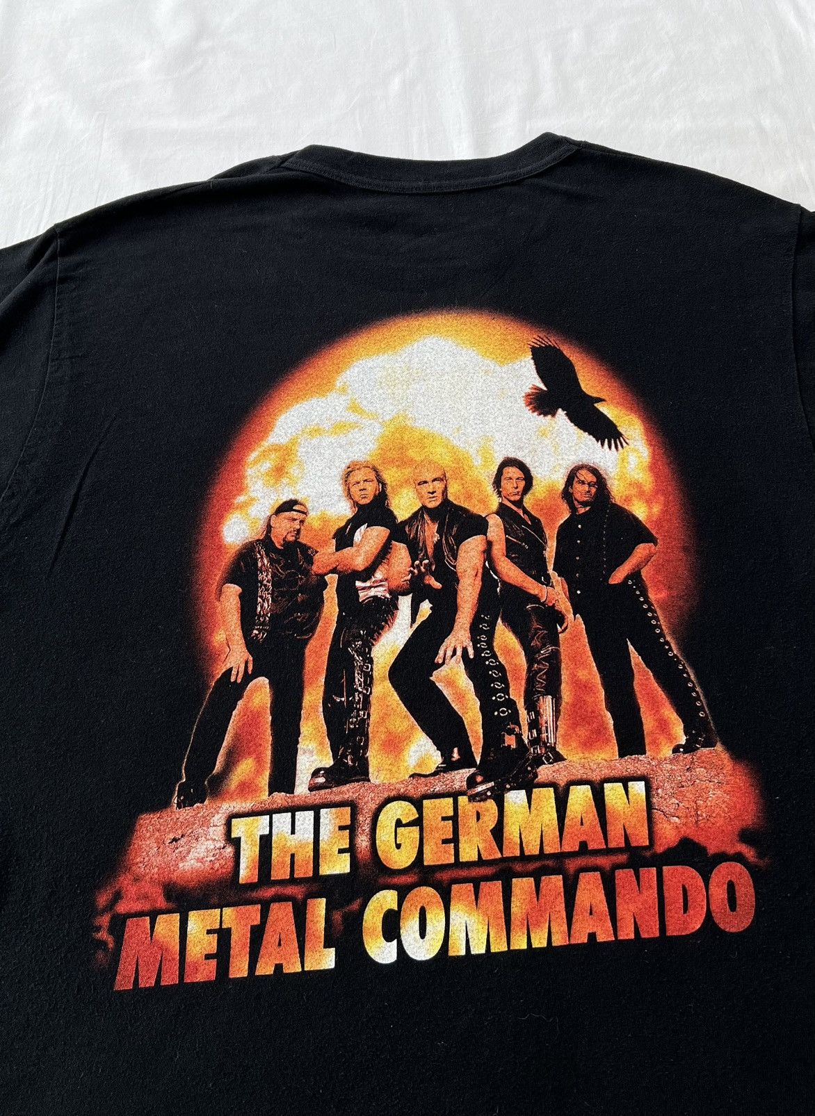 Band Tees Vintage 2001 Primal Fear Nuclear Fire Metal Band Long Sleeve Size US L / EU 52-54 / 3 - 17 Thumbnail