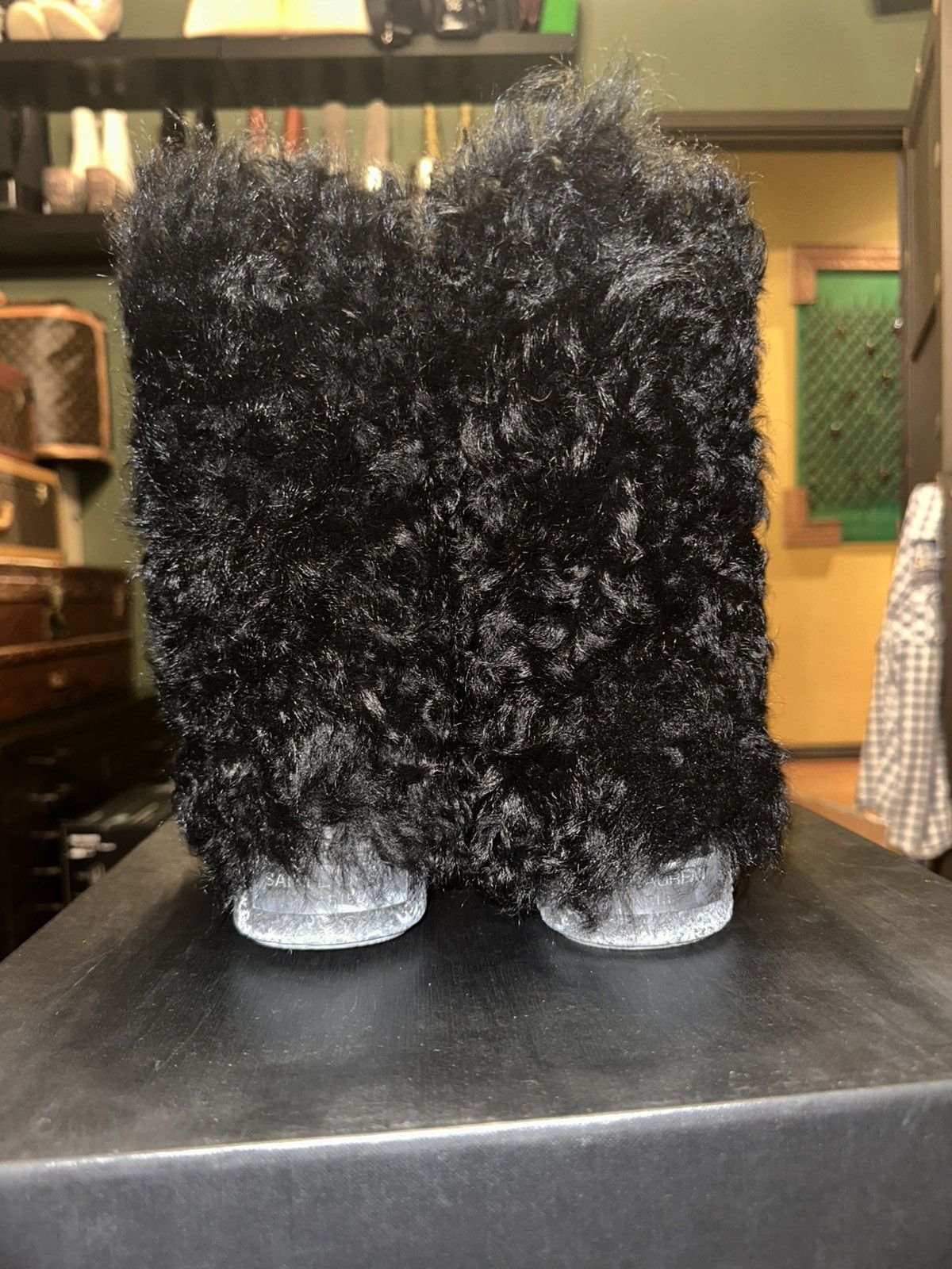 Saint Laurent Paris Saint Laurent Persian Lamb Boot Size US 9 / EU 42 - 4 Thumbnail