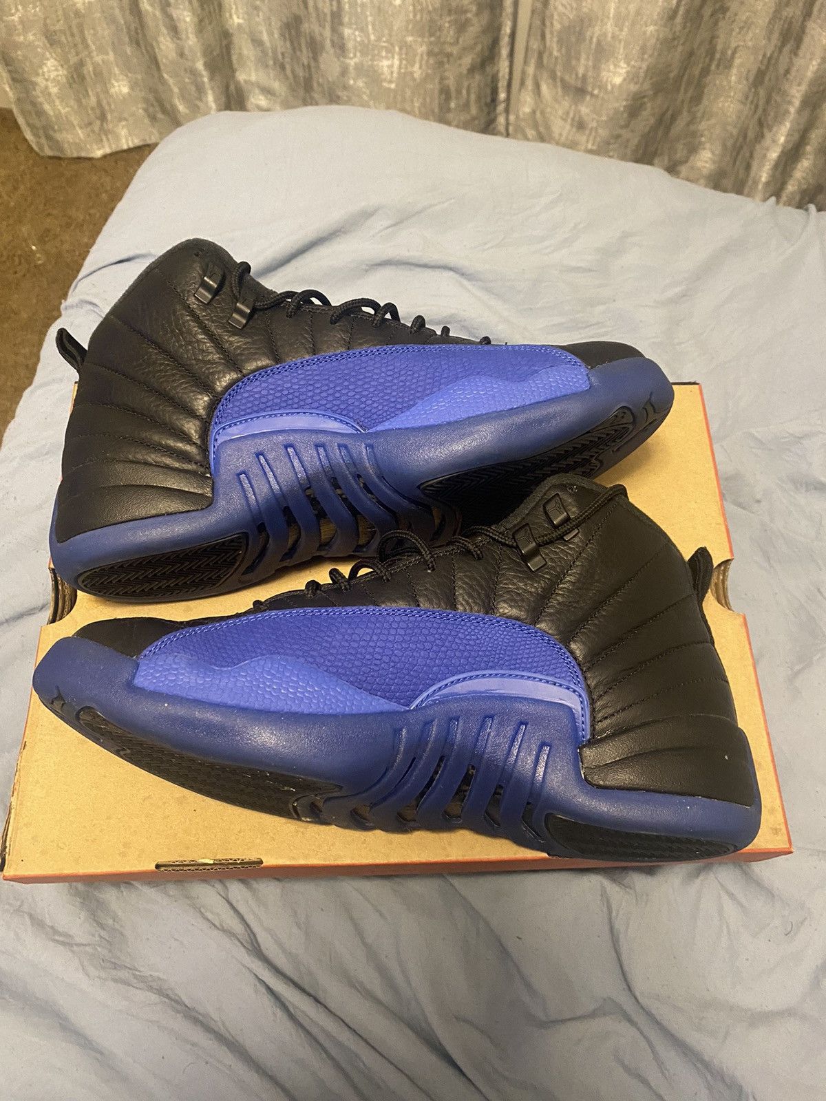 Jordan Brand Jordan 12 Black Game Royal Size US 11 / EU 44 - 4 Thumbnail