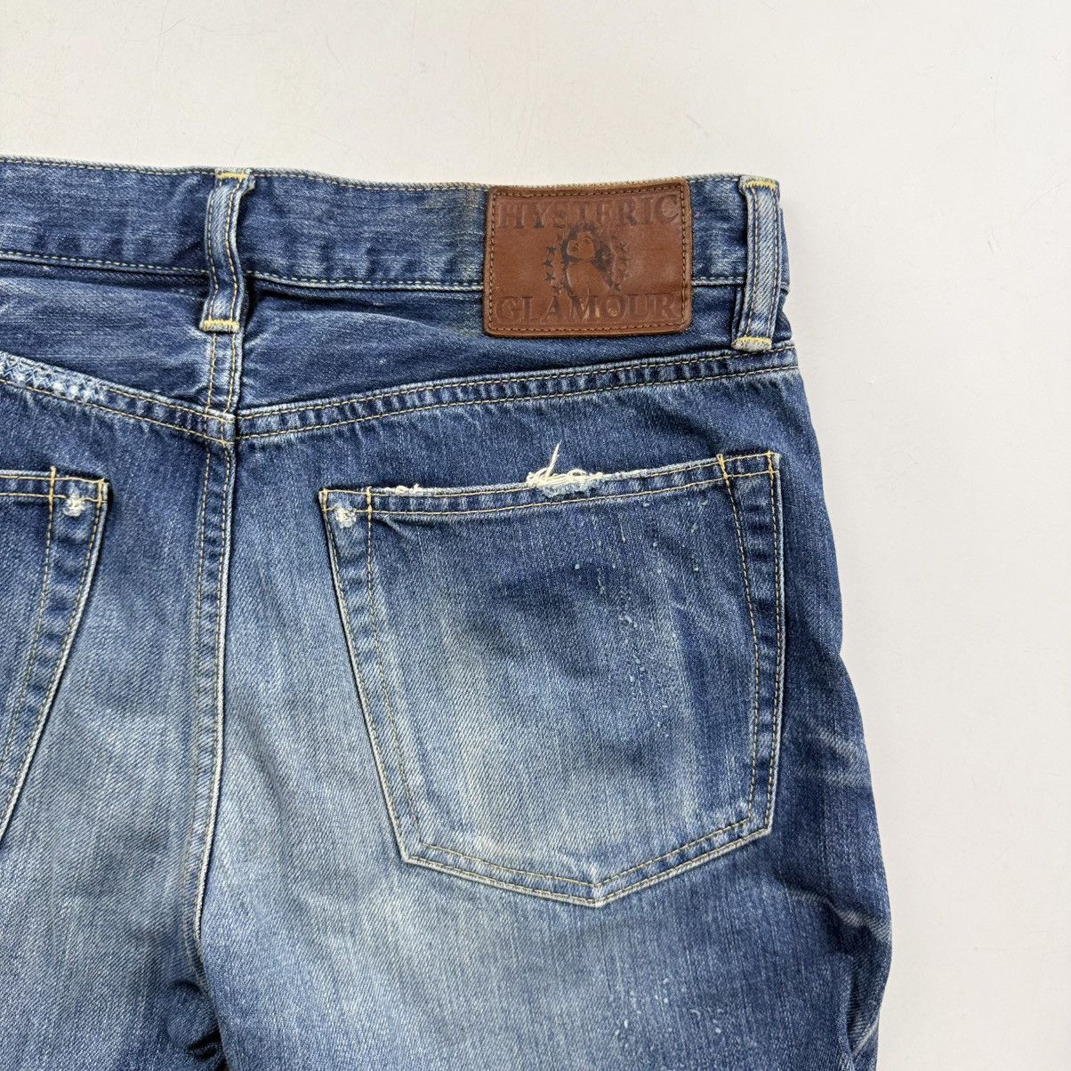 Hysteric Glamour Hysteric Glamour Studded Distressed Denim Jeans Size US 30 / EU 46 - 11 Thumbnail