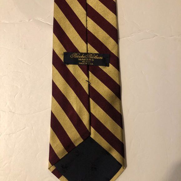 Brooks Brothers BROOKS BROTHERS MEN'S NEW 100%SILK TIE 3 3/4" X 56 1/2" Size ONE SIZE - 4 Thumbnail