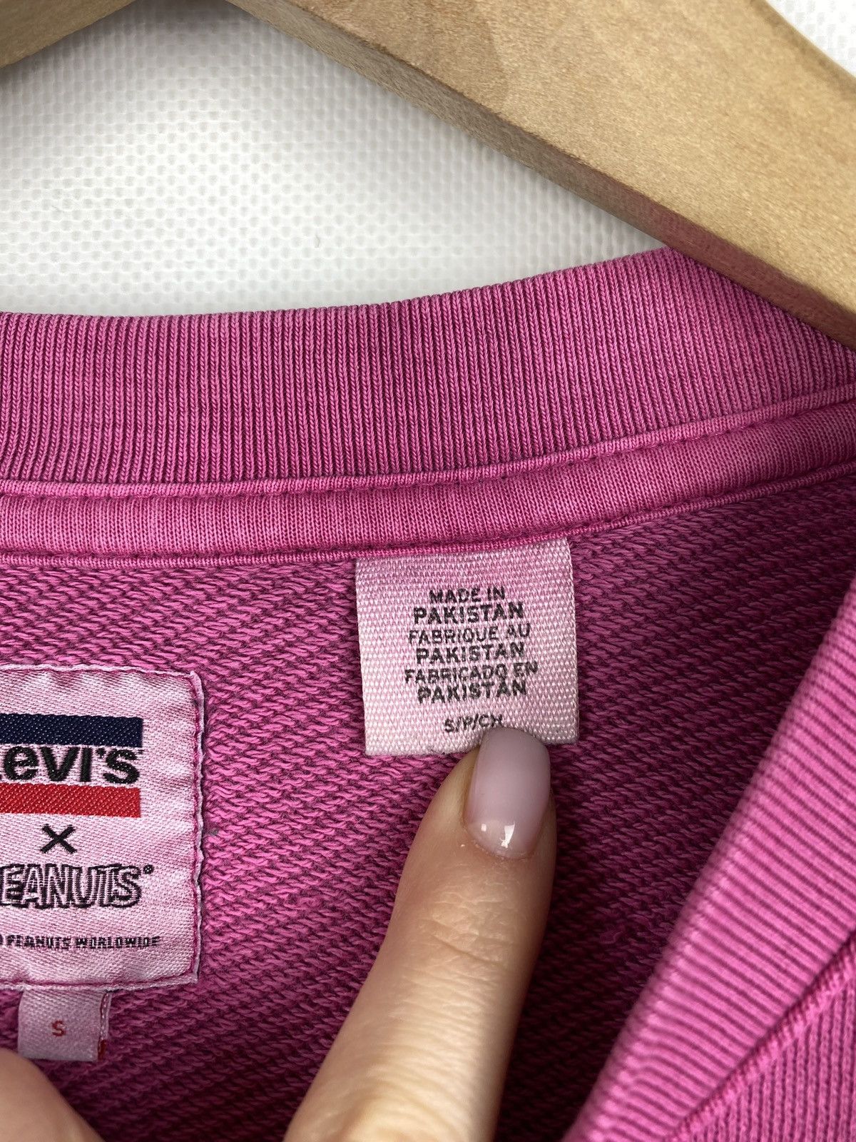 Levi's Levis Peanuts Snoopy unisex big logo sweatshirt pullover Size US S / EU 44-46 / 1 - 10 Thumbnail