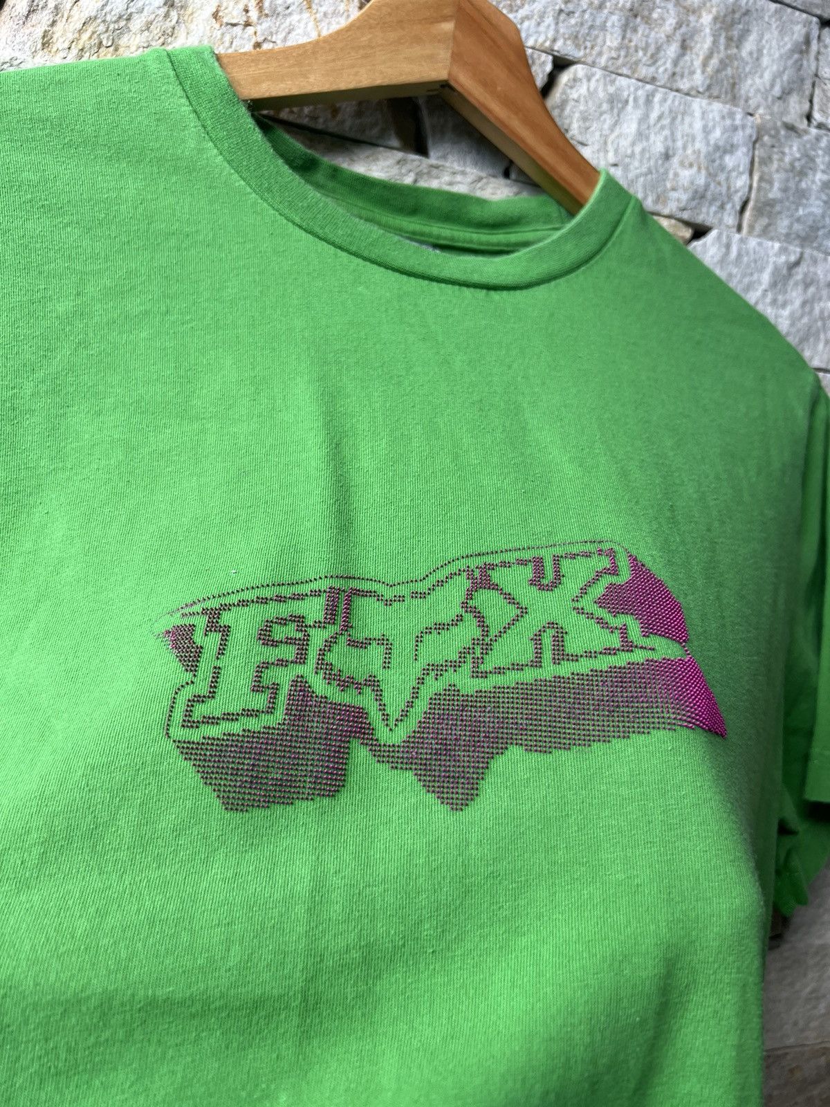 Fox Racing × Vintage 🪲 Fox Vintage Big Logo T-Shirt Size US L / EU 52-54 / 3 - 2 Thumbnail