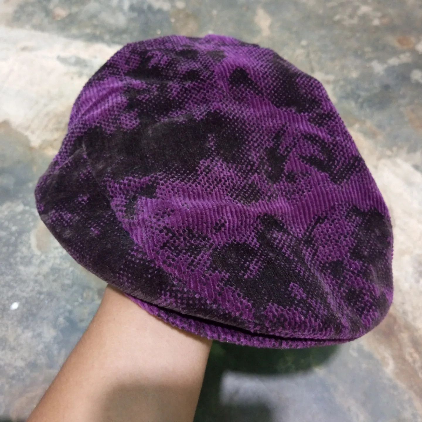 image of Ca4La Hat in Dark Purple, Men's