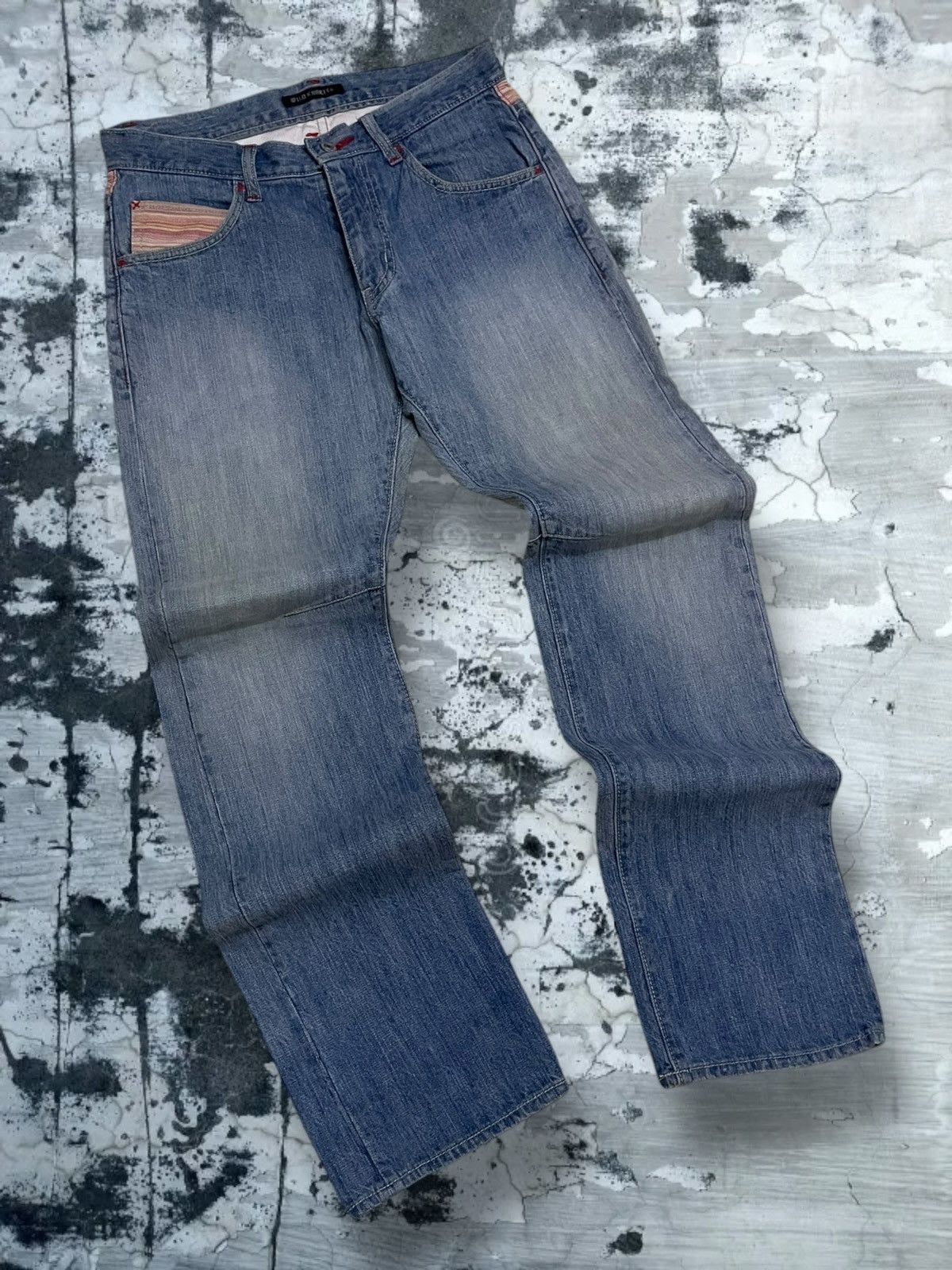 Japanese Brand Vintage 1990s Japan Designer Wild Khakis Engineered Denim Size US 30 / EU 46 - 2 Thumbnail