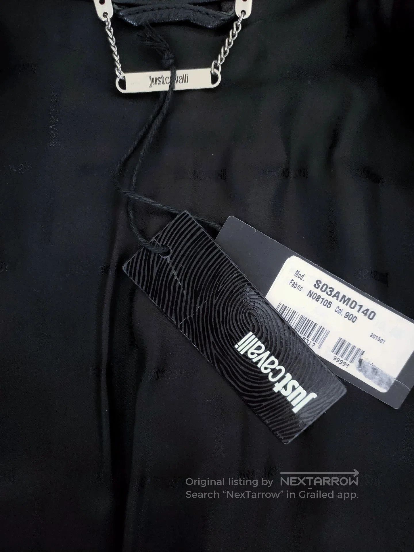 Just Cavalli Just Cavalli Goatskin Biker Jacket. Size US M / EU 48-50 / 2 - 5 Thumbnail