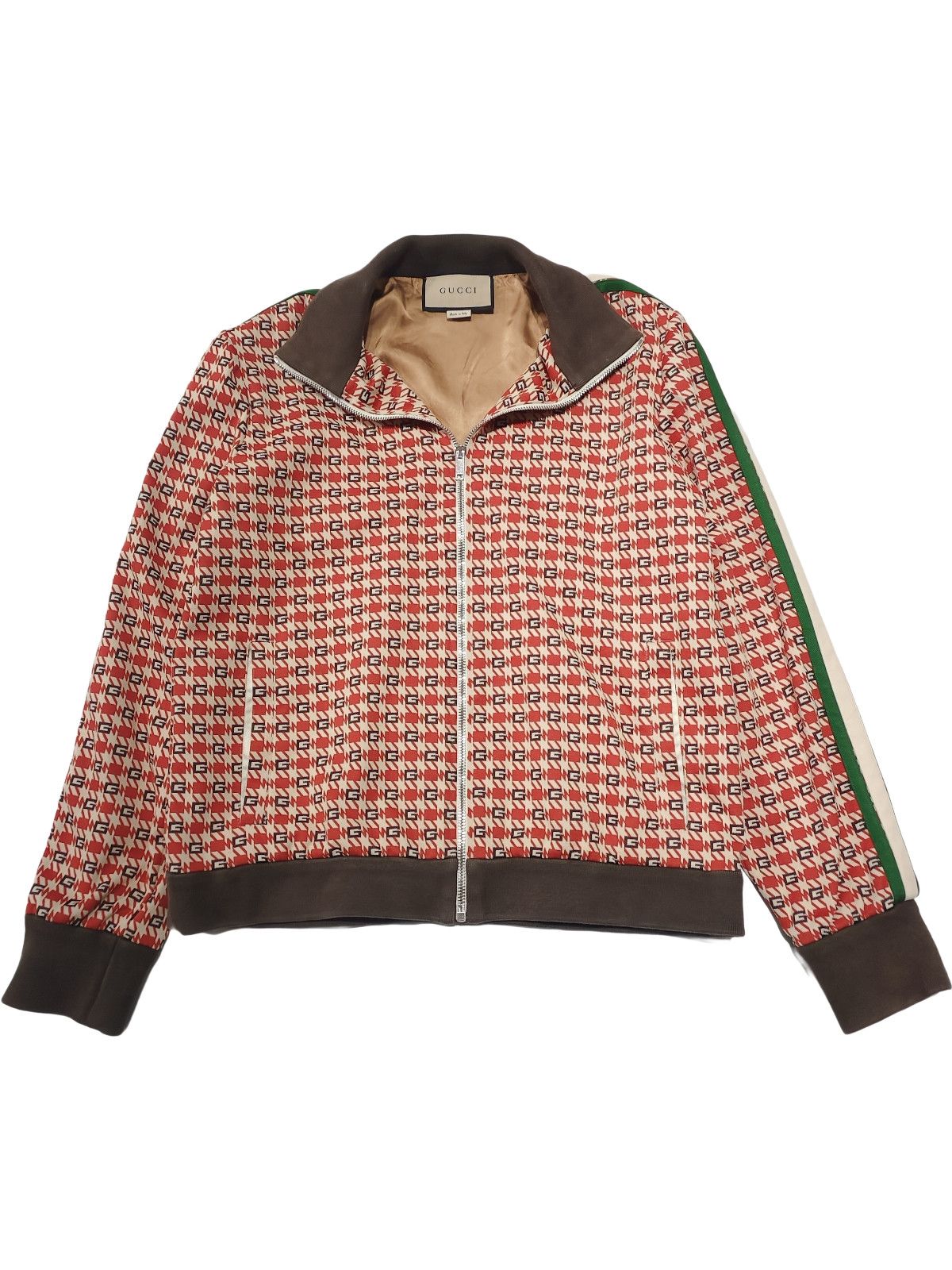 Gucci Gucci Geo Pattern Zip Up Jacket Size M Size M / US 6-8 / IT 42-44 - 1 Thumbnail